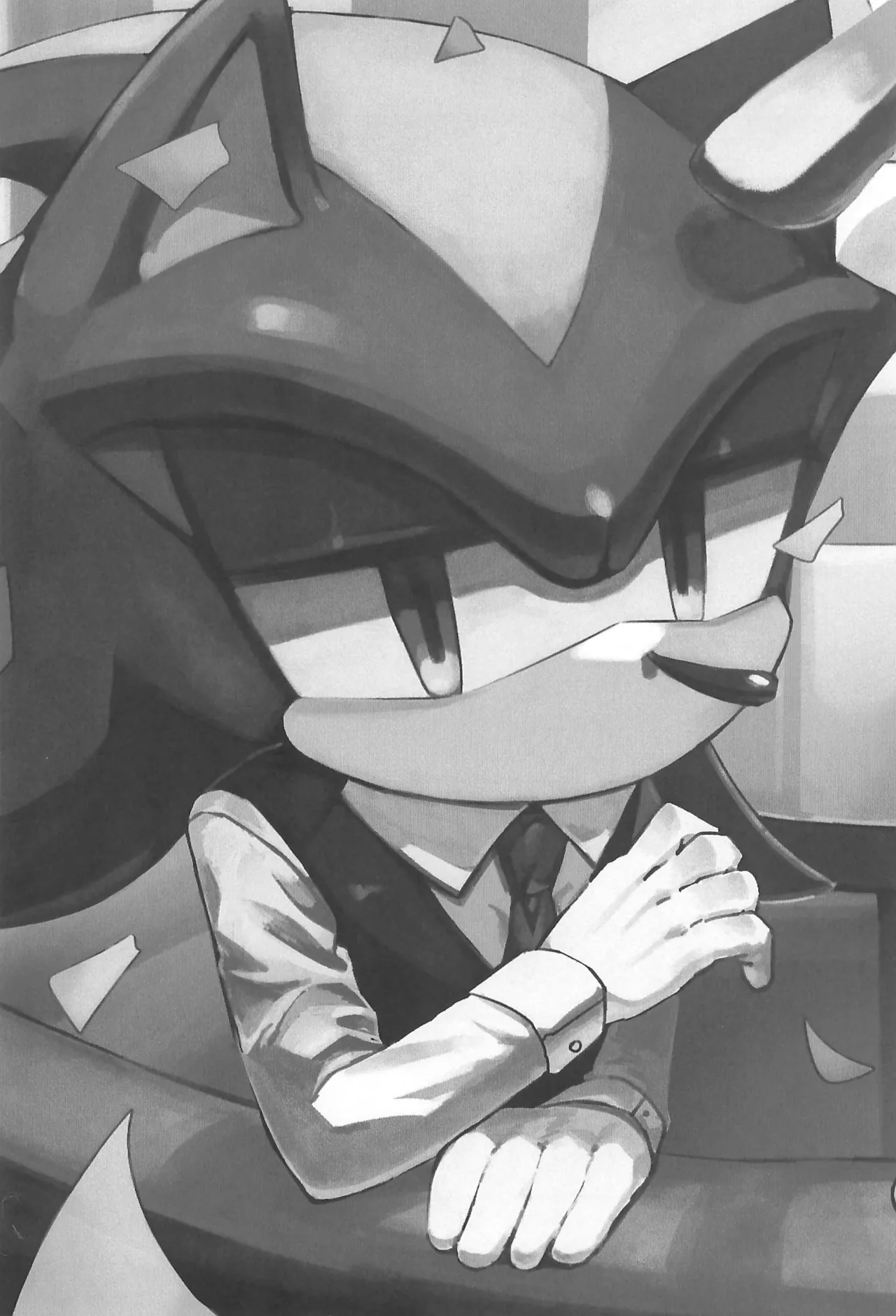 (SoniFes! 3) [Nikokan (Niko)] WHITE SURRENDER (Sonic the Hedgehog) numero di immagine  44