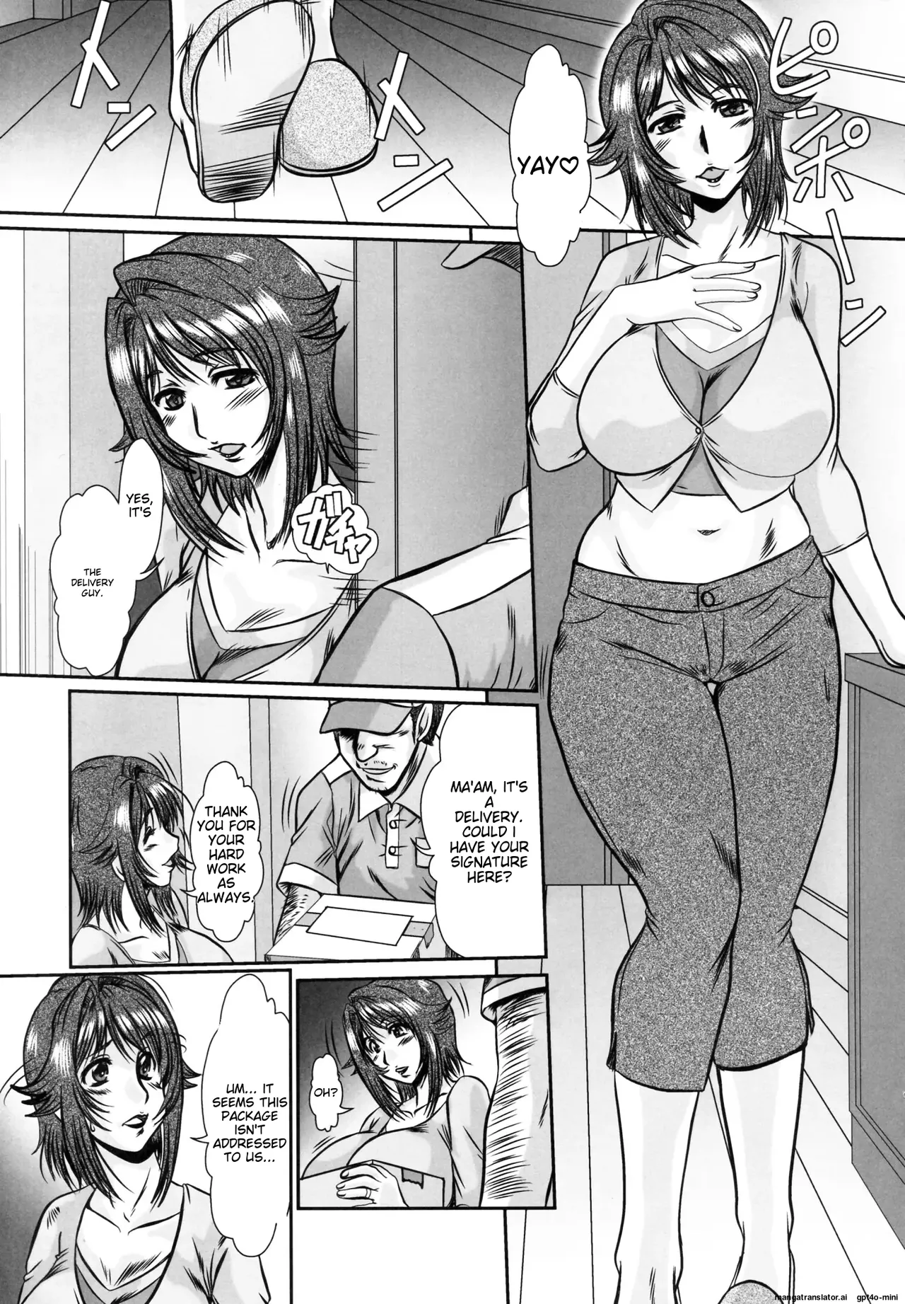 Mother and daughter bowl Extra large breasts and breast milk comic anthology 41eme image