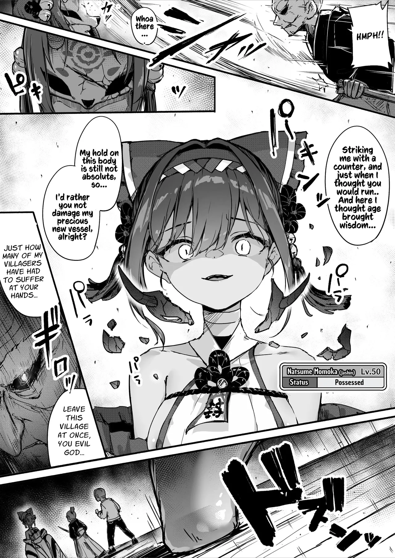 [Ochichio Nyuugyou (osisio)] Hyakudaku no Tou -Ni- Kengen Seshi Jahen | Tower of a Hundred Impurities ~Part 2~ [English] [Kusanuu] image number 9
