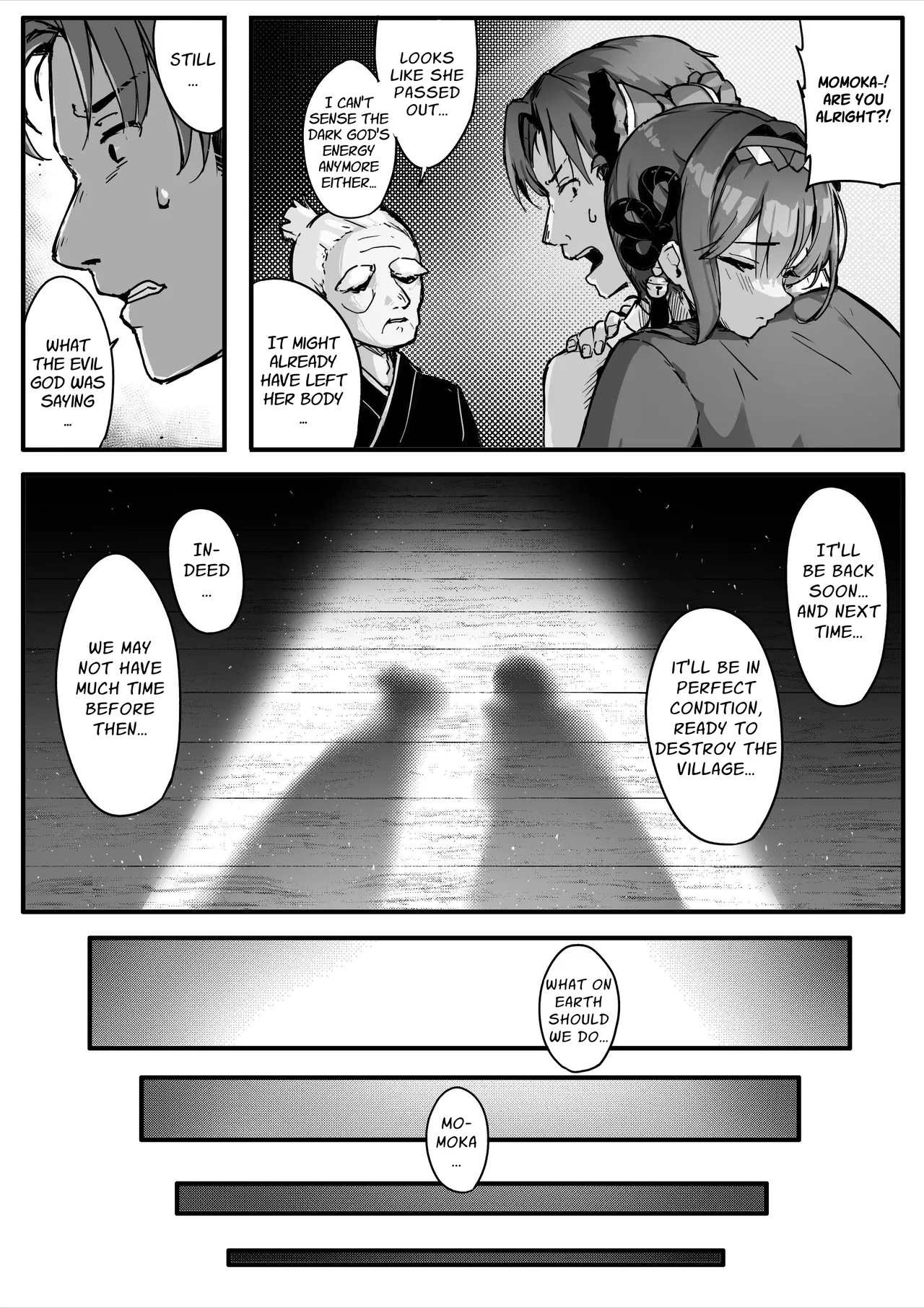 [Ochichio Nyuugyou (osisio)] Hyakudaku no Tou -Ni- Kengen Seshi Jahen | Tower of a Hundred Impurities ~Part 2~ [English] [Kusanuu] image number 14