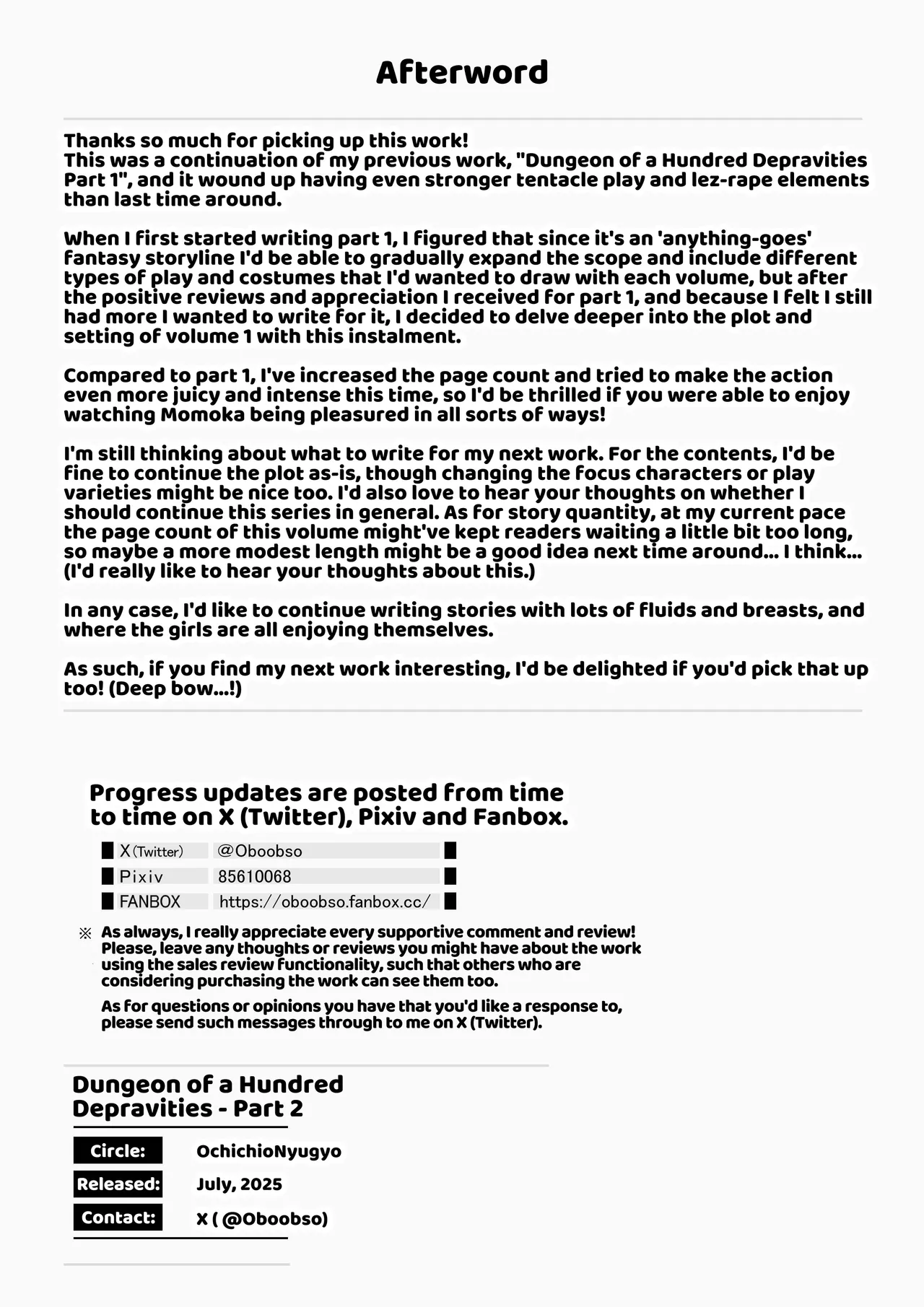 [Ochichio Nyuugyou (osisio)] Hyakudaku no Tou -Ni- Kengen Seshi Jahen | Tower of a Hundred Impurities ~Part 2~ [English] [Kusanuu] image number 79