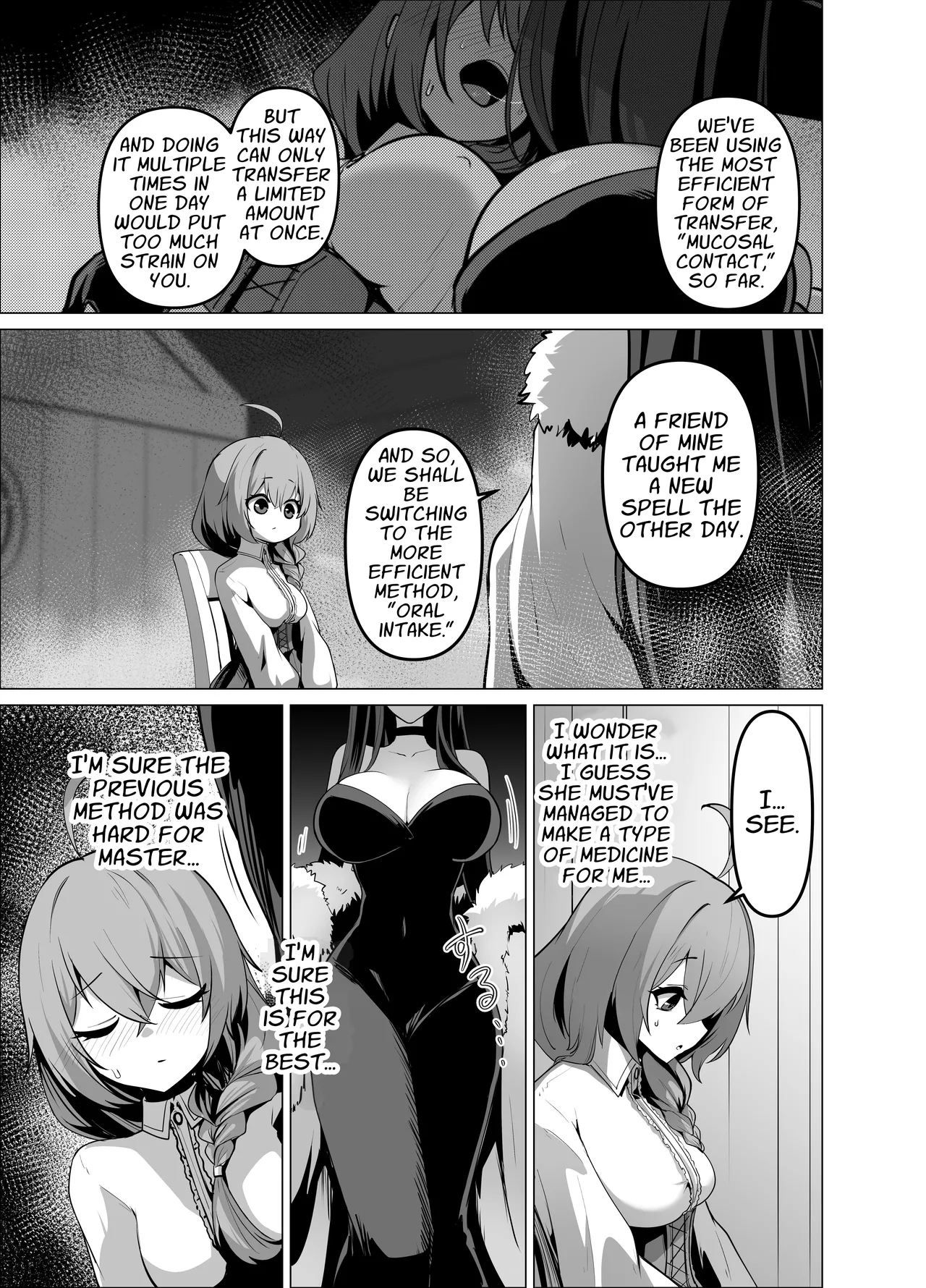 [HASHIOKI (Otemoto)] Oshishou-sama, Se~shi o Kudasai | Master, Please Bestow Me Your Mana! [English] [APA] 이미지 번호 17