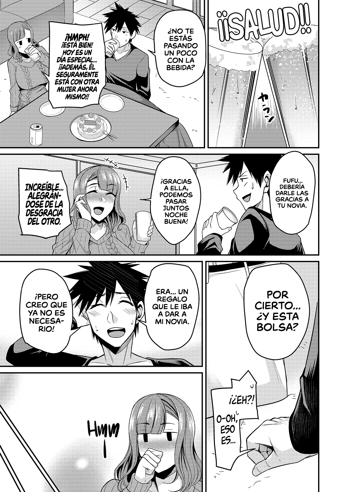 [Nishida Megane] Hitozuma to Christmas | Navidad con una Mujer Casada (COMIC Shigekiteki SQUIRT!! Vol. 15) [Spanish] [K.A. Works] [Digital] 이미지 번호 3