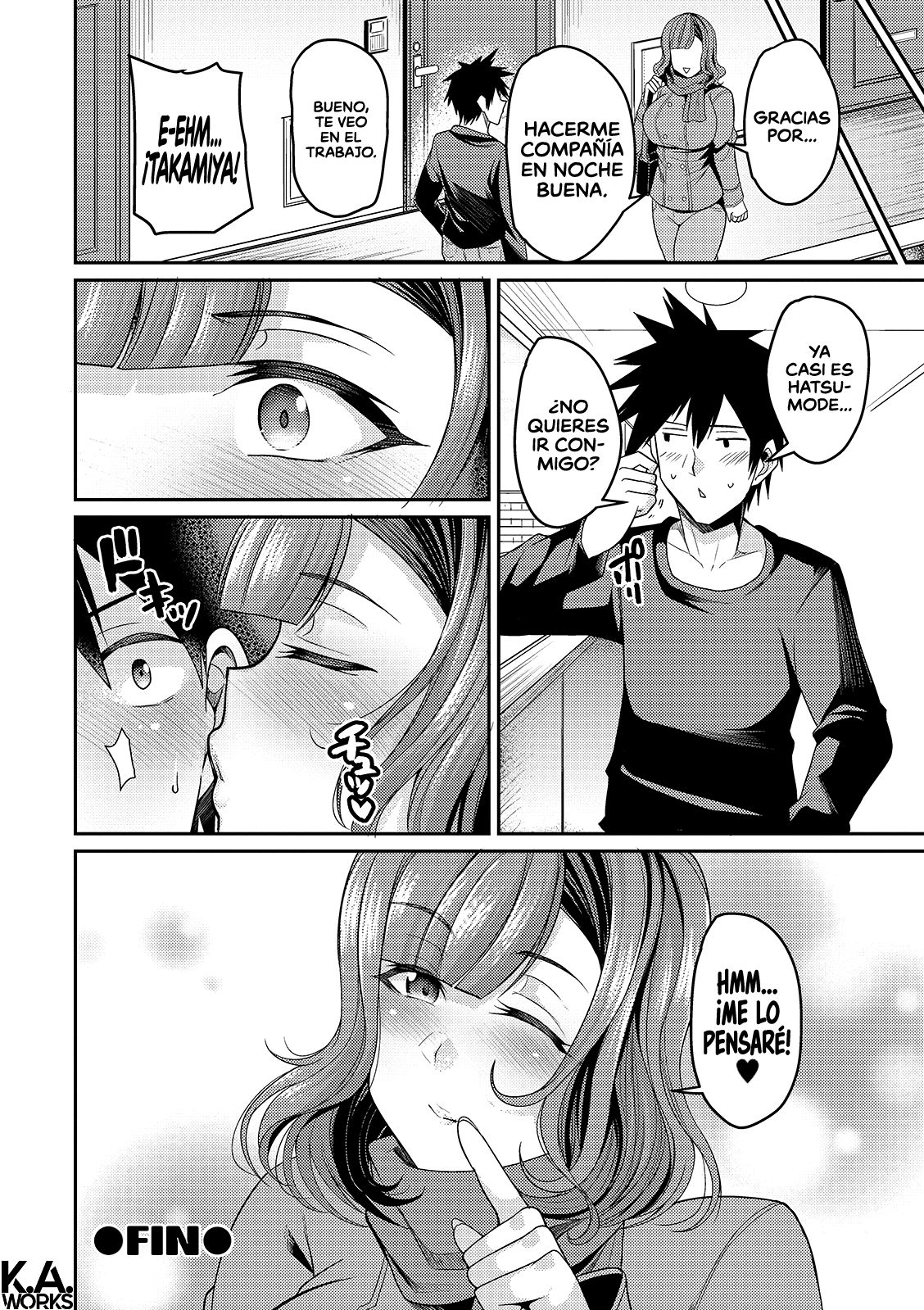 [Nishida Megane] Hitozuma to Christmas | Navidad con una Mujer Casada (COMIC Shigekiteki SQUIRT!! Vol. 15) [Spanish] [K.A. Works] [Digital] 이미지 번호 16