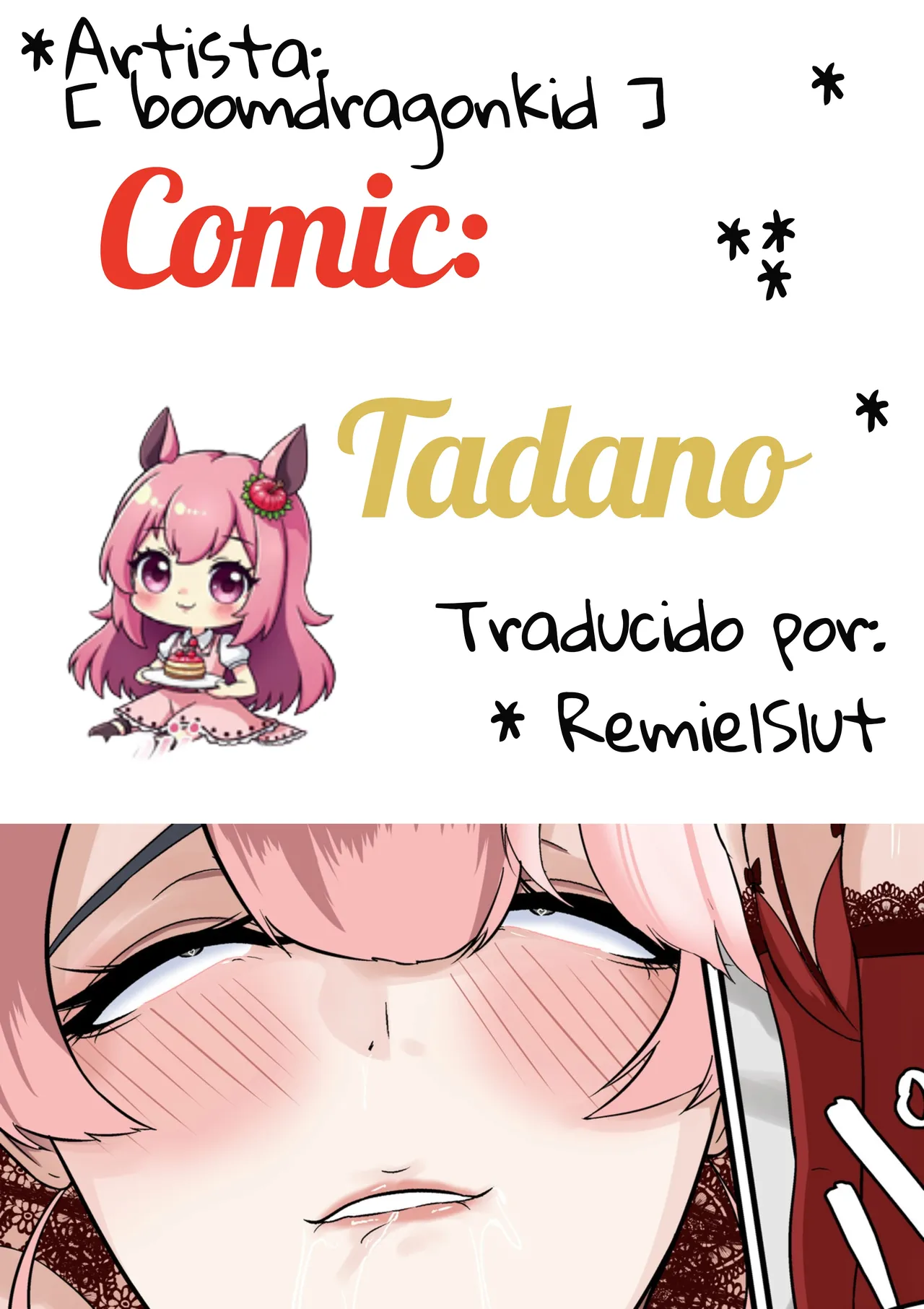 [boomdragonkid] Tadano (Español) (RemielSlut) image number 1