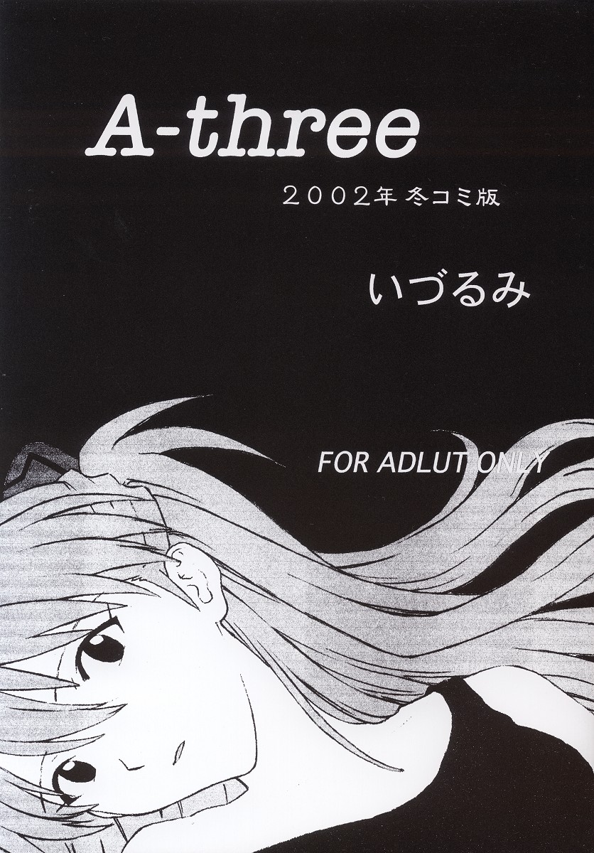 (C63) [Nakayohi (Izurumi)] A-three 2002 Fuyucomi Ban (Neon Genesis Evangelion) numero di immagine  1
