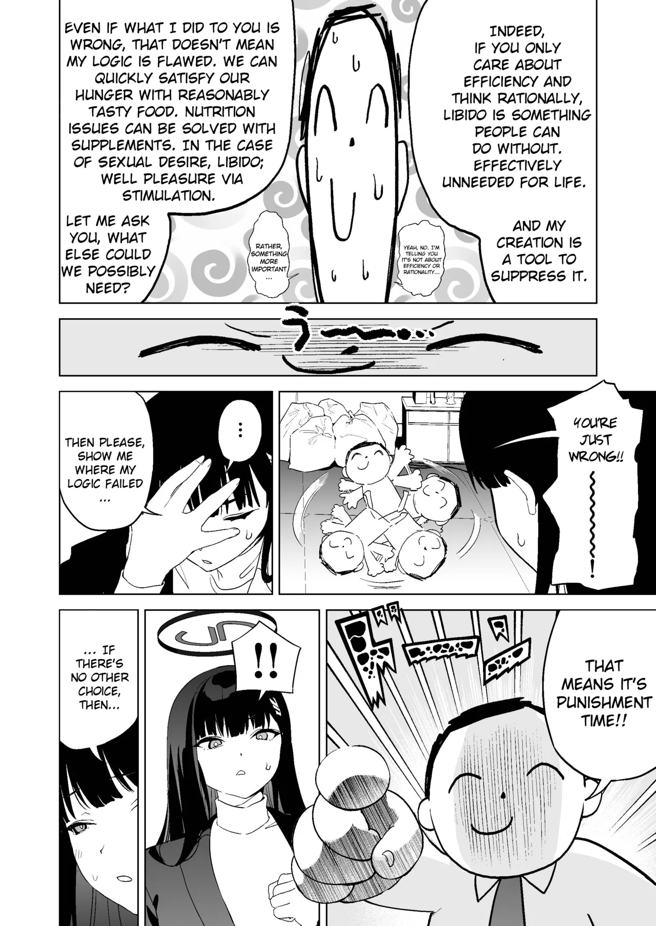 [Camrism (Kito Sakeru)] Gouriteki na Sei no Hassan ni Tsuite Aratame Chikubi Karikari Iraira Manko | On the Topic of Rational Sex: Divergent Views, Scratching Nipples and Itchy Pussies! (Blue Archive) [Digital] [English] [Literally Starving] 图片编号 5