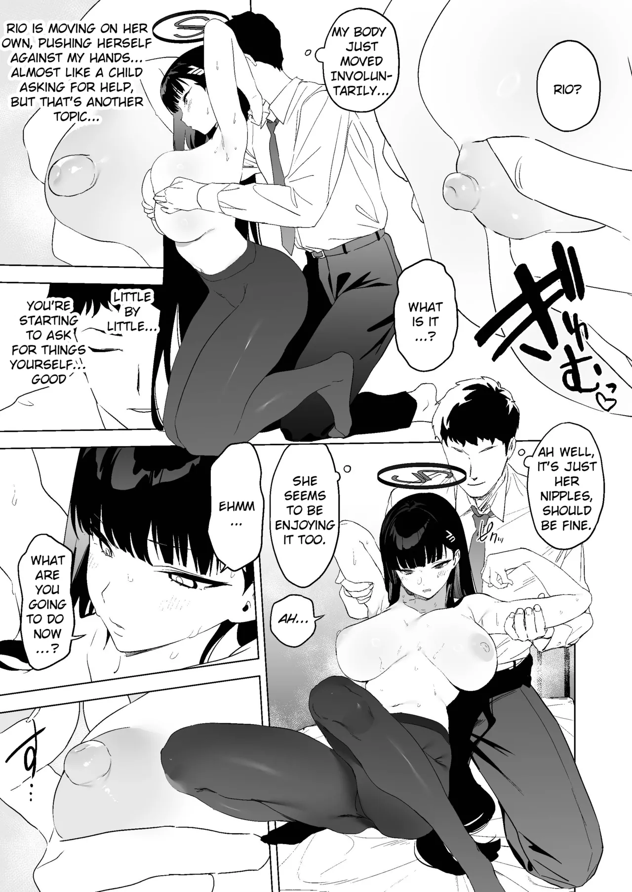 [Camrism (Kito Sakeru)] Gouriteki na Sei no Hassan ni Tsuite Aratame Chikubi Karikari Iraira Manko | On the Topic of Rational Sex: Divergent Views, Scratching Nipples and Itchy Pussies! (Blue Archive) [Digital] [English] [Literally Starving] 图片编号 12