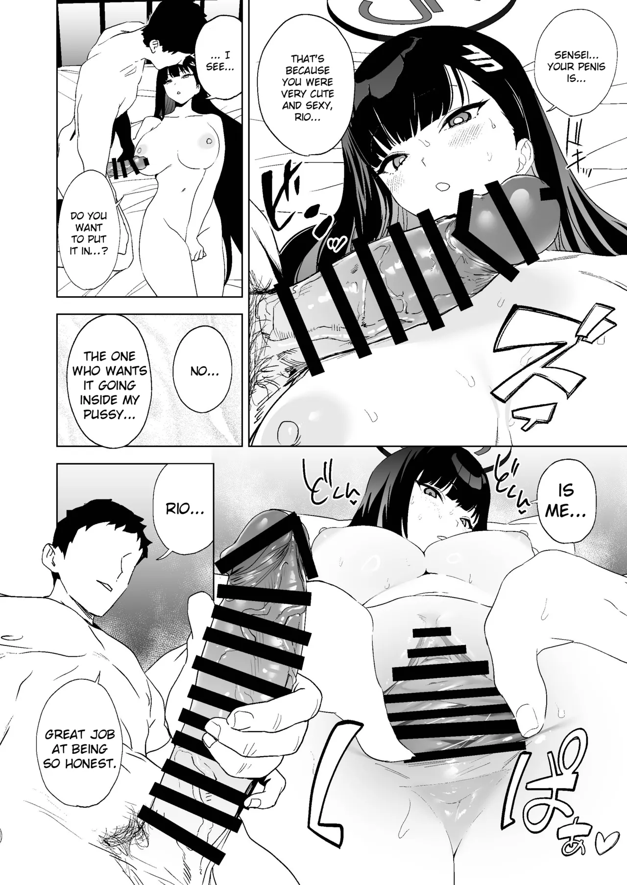 [Camrism (Kito Sakeru)] Gouriteki na Sei no Hassan ni Tsuite Aratame Chikubi Karikari Iraira Manko | On the Topic of Rational Sex: Divergent Views, Scratching Nipples and Itchy Pussies! (Blue Archive) [Digital] [English] [Literally Starving] 图片编号 23