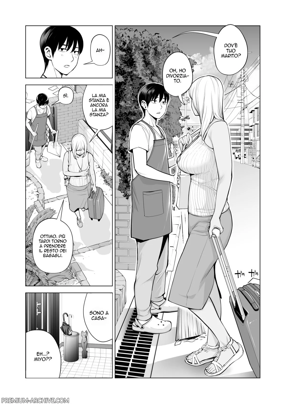 [HGT Labo (Tsusauto)] Nureane ~Batsuichi no Ane to Sex o Shita Natsu no Yoru | La sorella bagnata [Italian] 9eme image