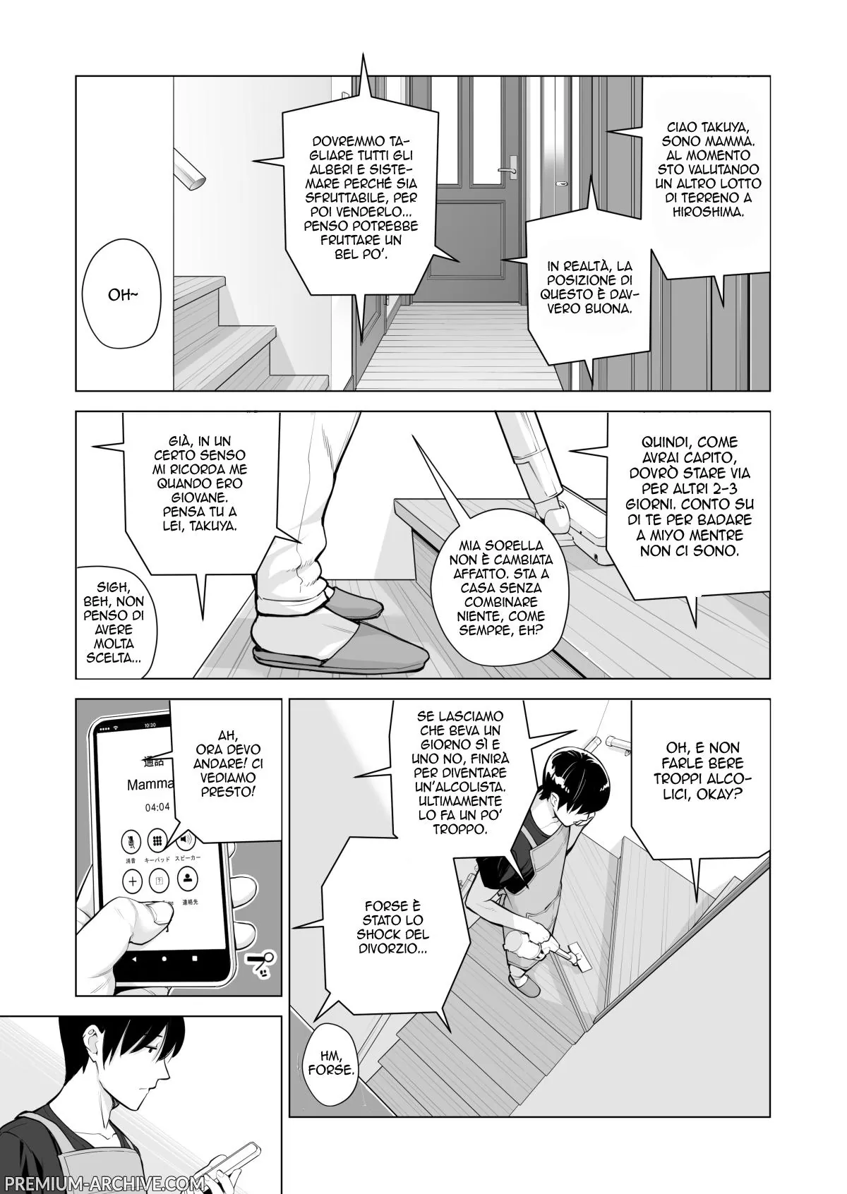 [HGT Labo (Tsusauto)] Nureane ~Batsuichi no Ane to Sex o Shita Natsu no Yoru | La sorella bagnata [Italian] 13eme image