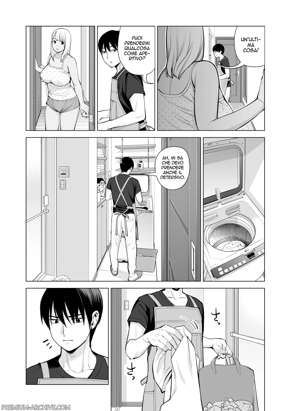 [HGT Labo (Tsusauto)] Nureane ~Batsuichi no Ane to Sex o Shita Natsu no Yoru | La sorella bagnata [Italian] 19eme image