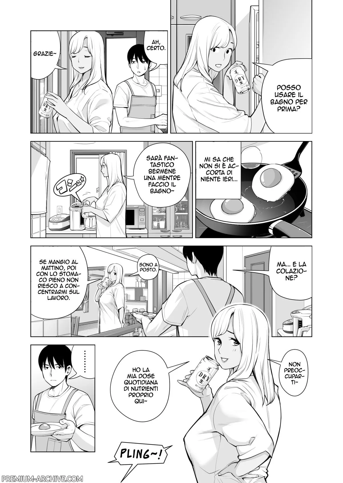 [HGT Labo (Tsusauto)] Nureane ~Batsuichi no Ane to Sex o Shita Natsu no Yoru | La sorella bagnata [Italian] 57eme image