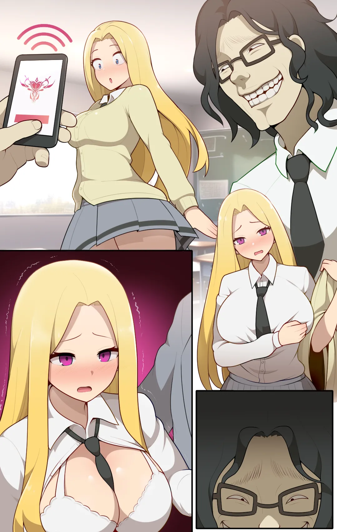 [everyday2] Class A Hypnosis app (Ansatsu Kyoushitsu) [Korean] image number 7