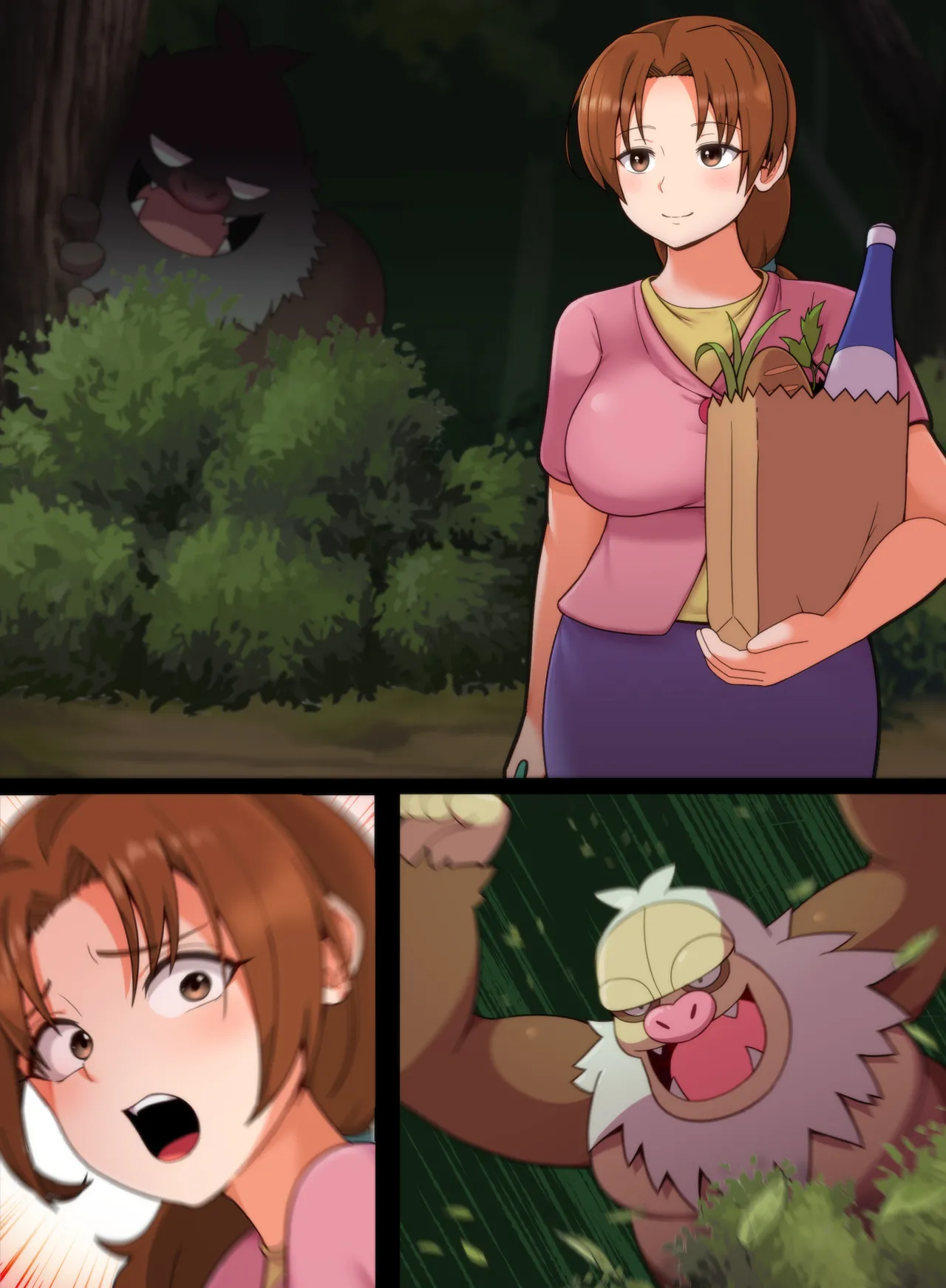 [Everyday2] Delia X Slaking (Pokémon) [Japanese, Korean, English] image number 16