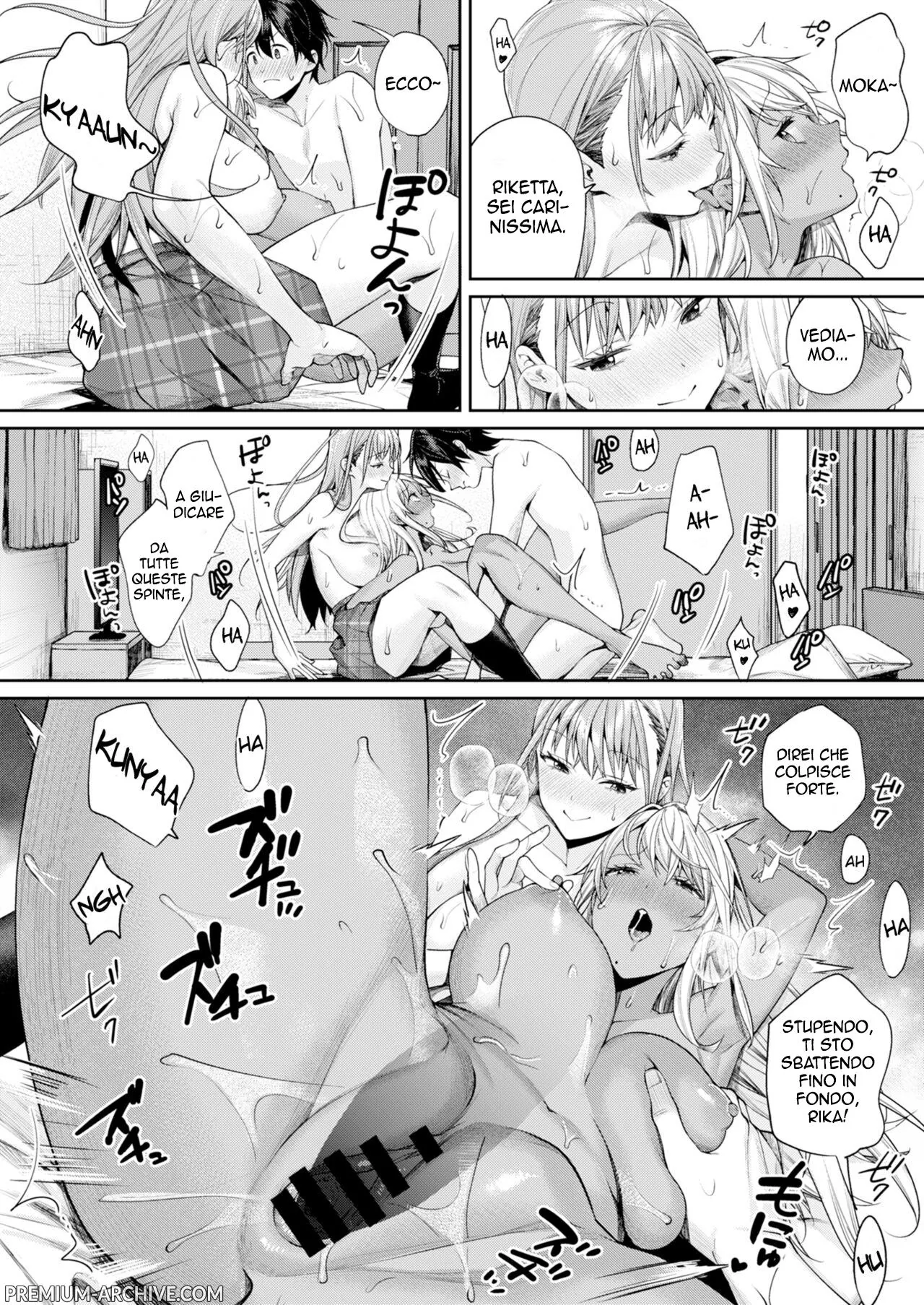 [Yakiniku Teikoku (MGMEE)] Shirokuro Kanojo ga Dekita Riyuu | La fidanzata nera e bianca [Italian] [Digital] 이미지 번호 17