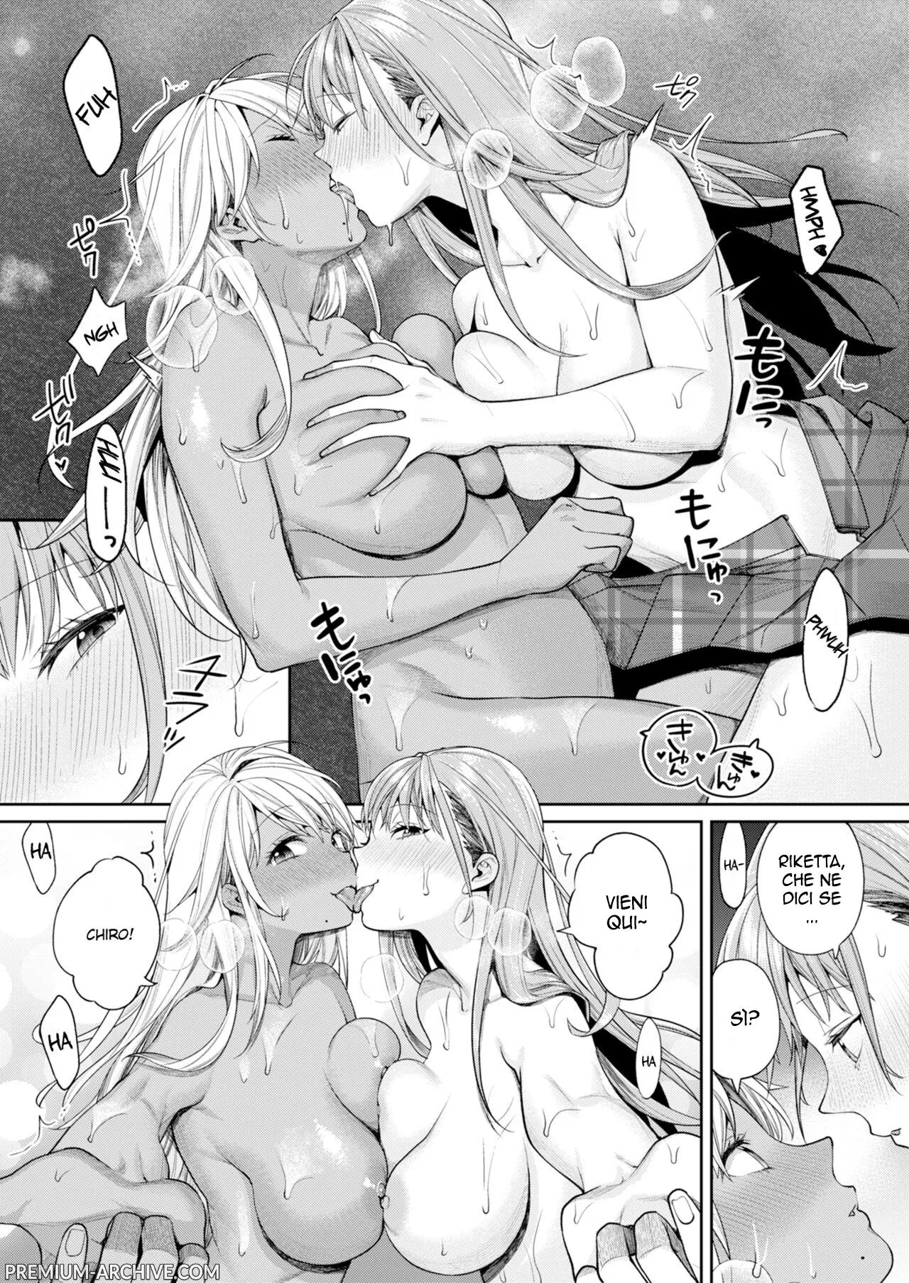 [Yakiniku Teikoku (MGMEE)] Shirokuro Kanojo ga Dekita Riyuu | La fidanzata nera e bianca [Italian] [Digital] 이미지 번호 20