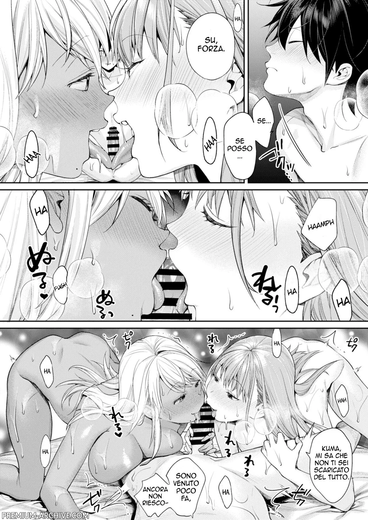 [Yakiniku Teikoku (MGMEE)] Shirokuro Kanojo ga Dekita Riyuu | La fidanzata nera e bianca [Italian] [Digital] 이미지 번호 21