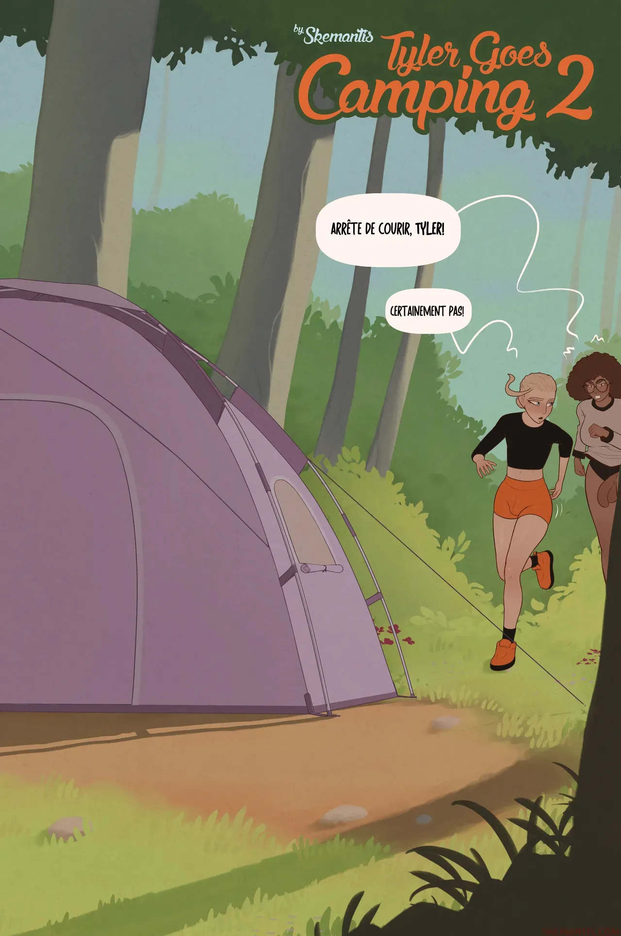 [Skemantis] Tyler goes camping part.2 (French Translation) 画像番号 1