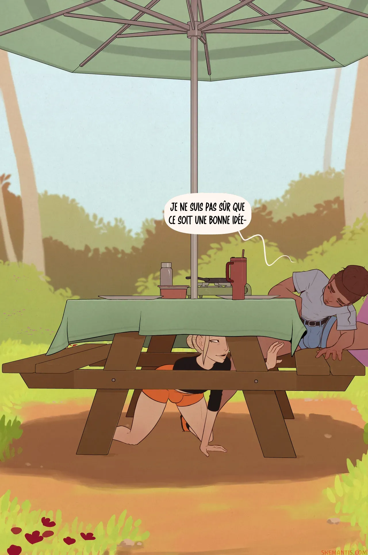[Skemantis] Tyler goes camping part.3 (French Translation) image number 2