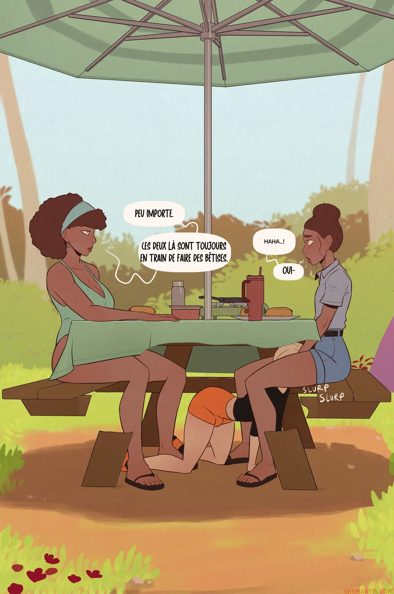 [Skemantis] Tyler goes camping part.3 (French Translation) image number 9