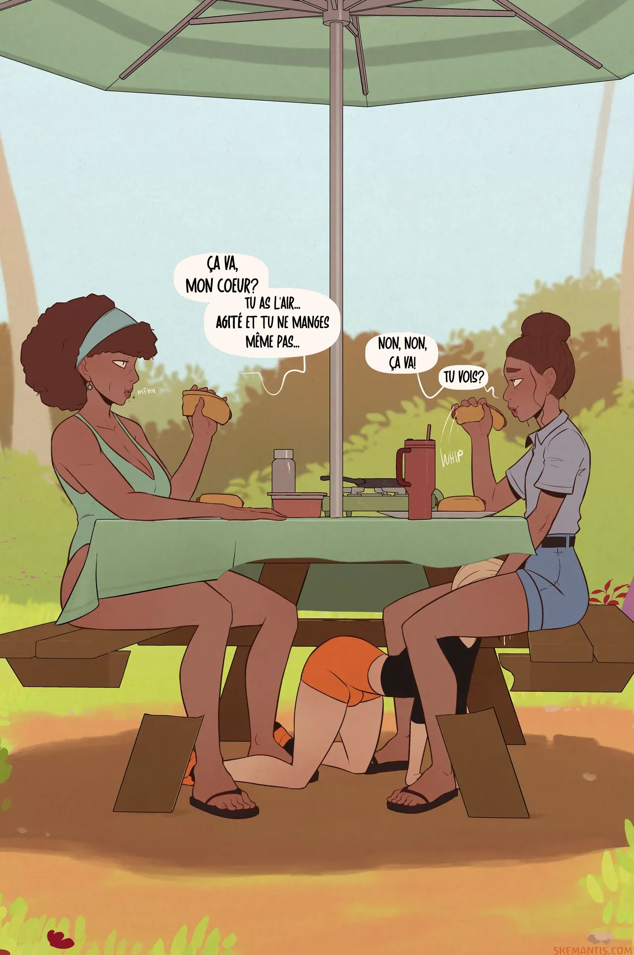 [Skemantis] Tyler goes camping part.3 (French Translation) image number 12