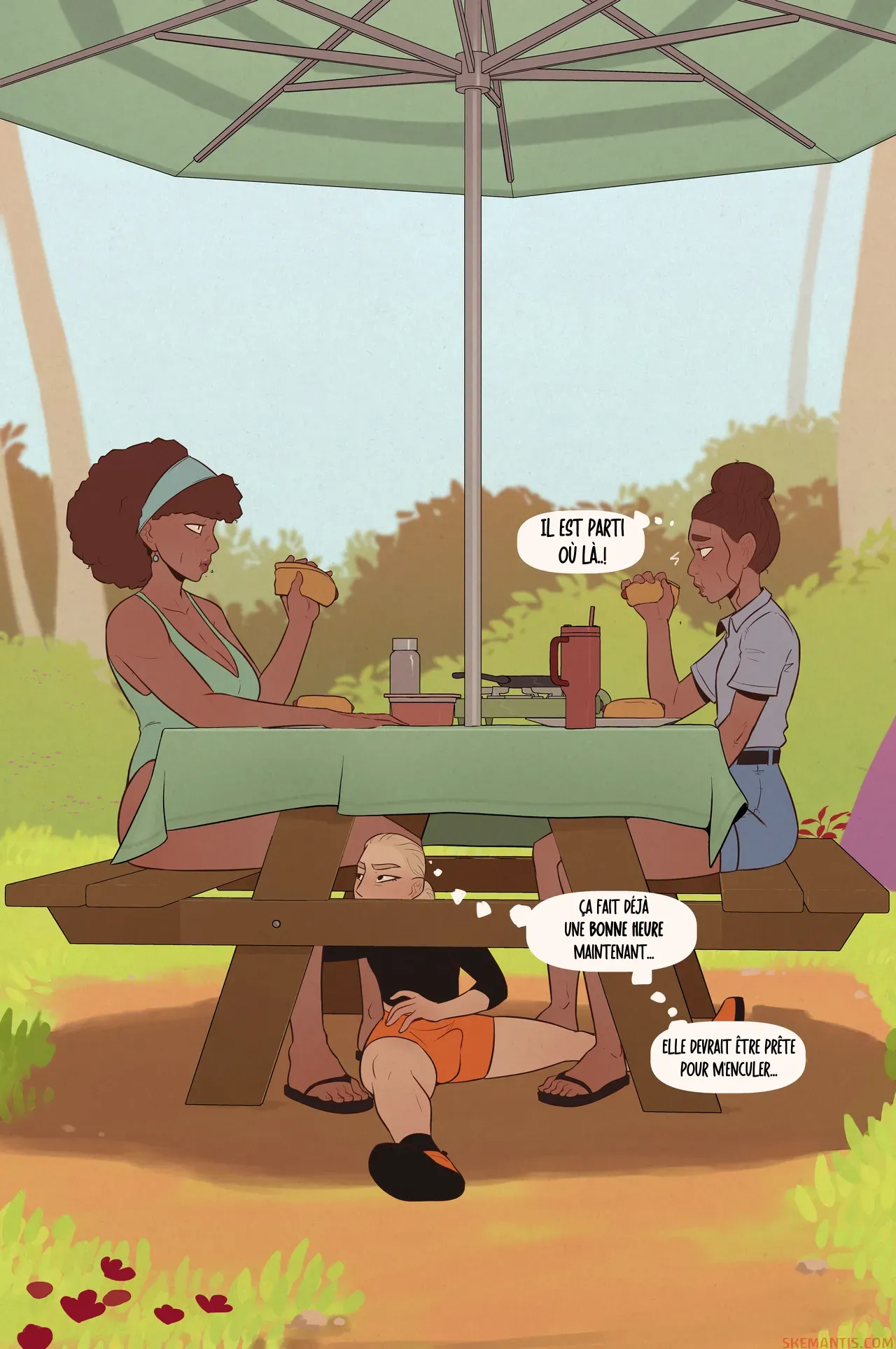 [Skemantis] Tyler goes camping part.3 (French Translation) image number 16