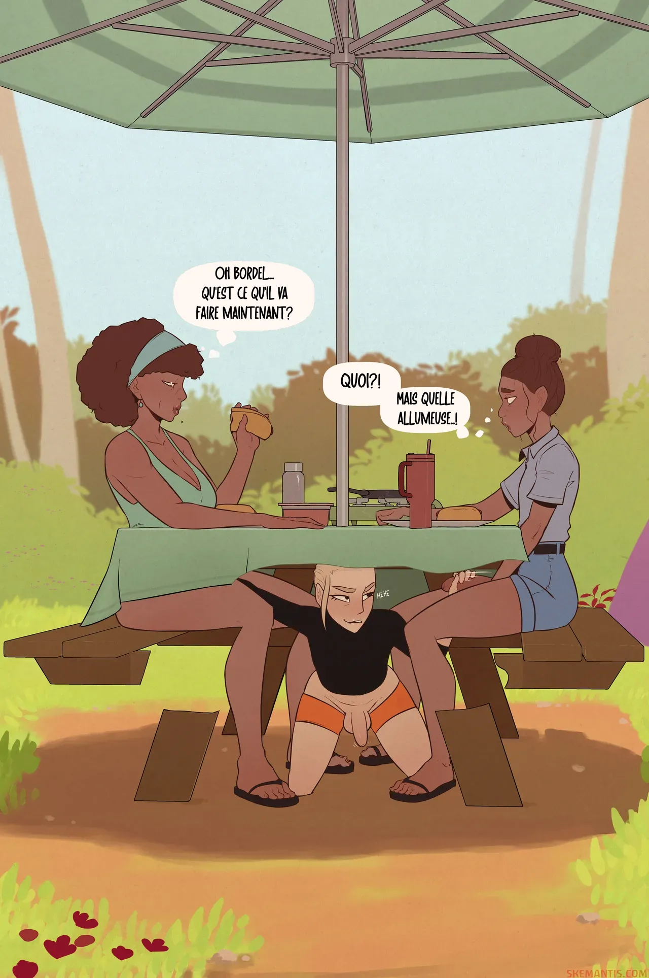 [Skemantis] Tyler goes camping part.3 (French Translation) image number 22