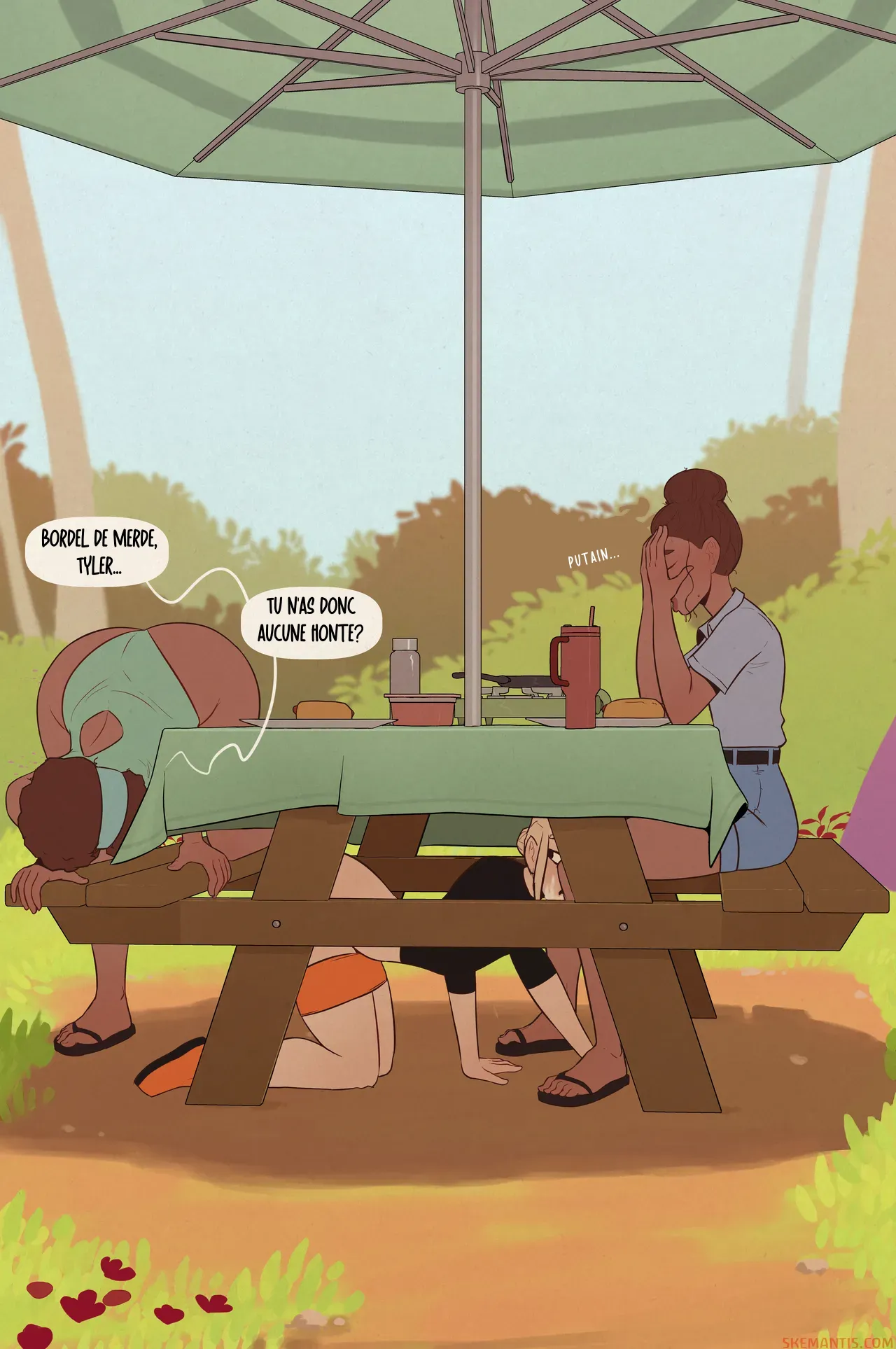 [Skemantis] Tyler goes camping part.3 (French Translation) image number 33