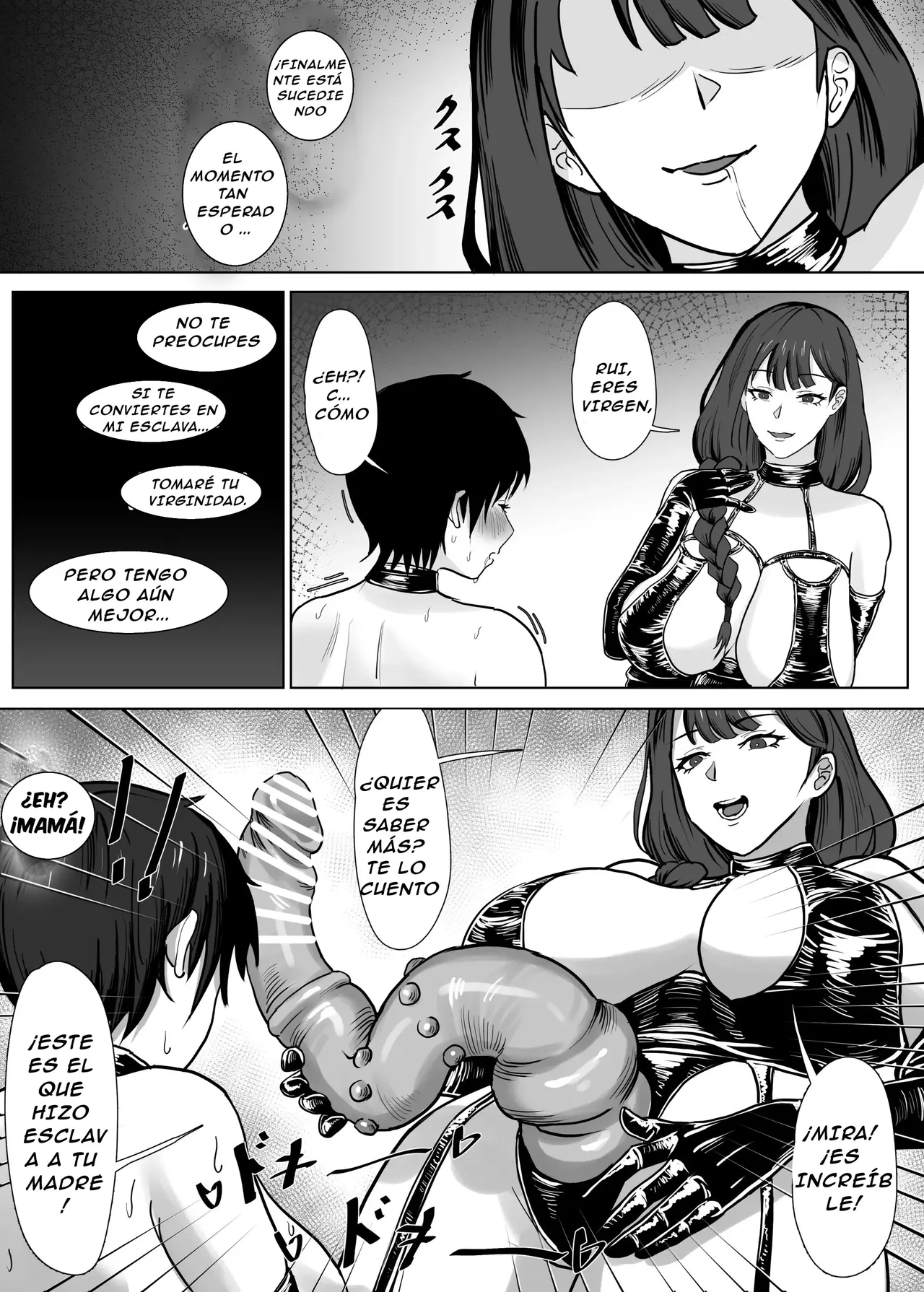 [SoftCurl (Yukibana Mushi)] Watashi (Onnanoko) wa Mama no Onna Tomodachi no Seidorei ni Narimashita! [Spanish] [Casita Leswin] Bildnummer 19