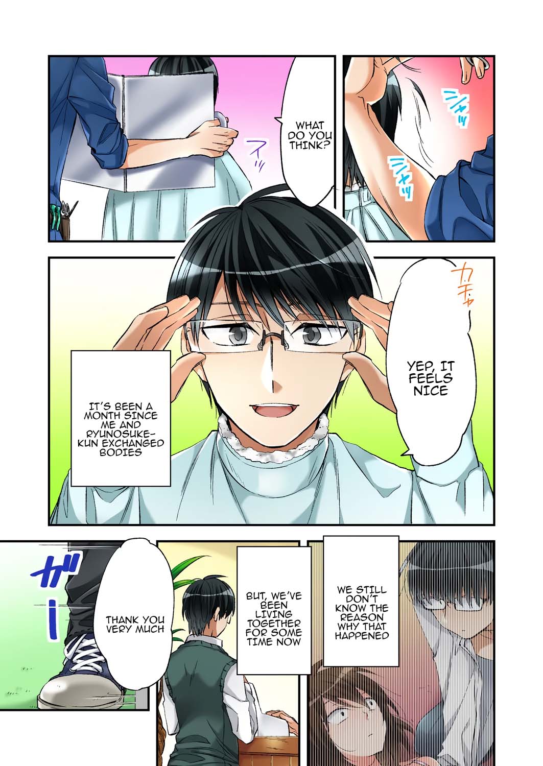 [Minamino Hazuki] Fuuzokujou to Boku no Karada ga Irekawatta node Sex Shite mita 4 | My body was swapped with a prostitute's, so I tried having sex 4 [Tenuous Scans] numero di immagine  3