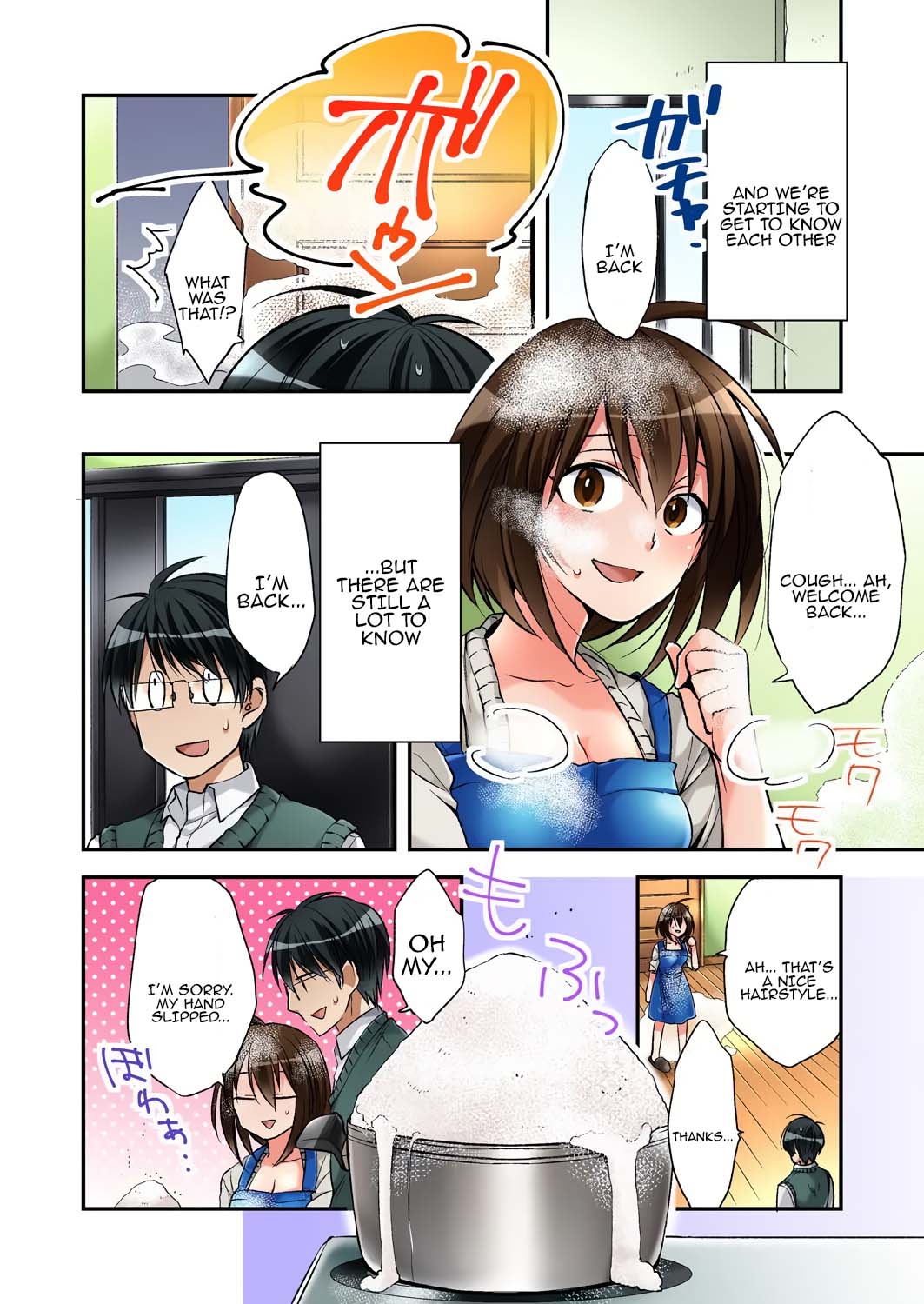 [Minamino Hazuki] Fuuzokujou to Boku no Karada ga Irekawatta node Sex Shite mita 4 | My body was swapped with a prostitute's, so I tried having sex 4 [Tenuous Scans] numero di immagine  4