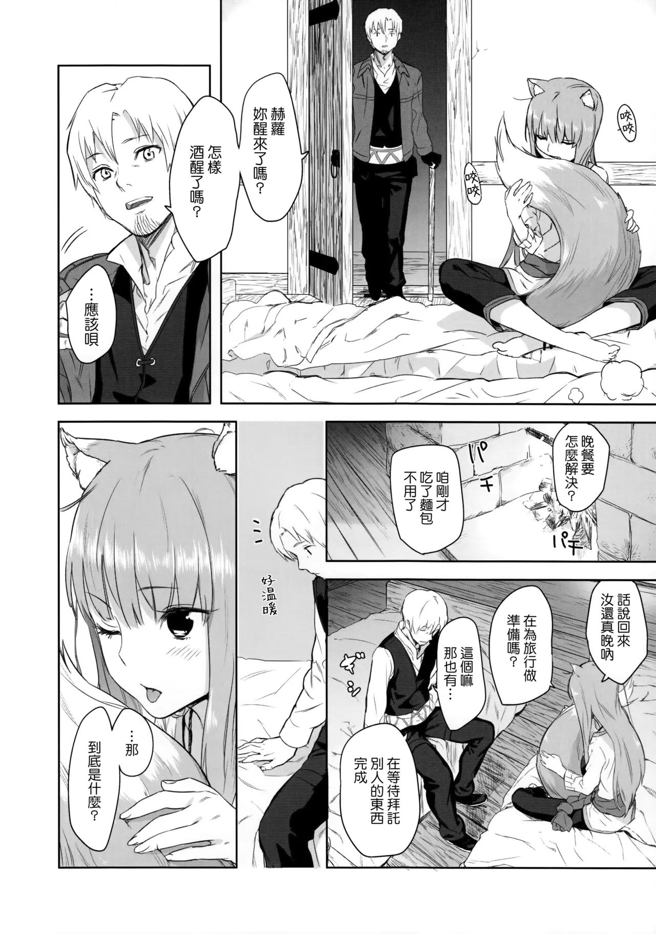 (C83) [Ajisaidenden (Kawakami Rokkaku, Takanashi Rei)] Harvest II (Spice and Wolf)  [Chinese] [Genesis漢化 & eve重嵌] image number 11