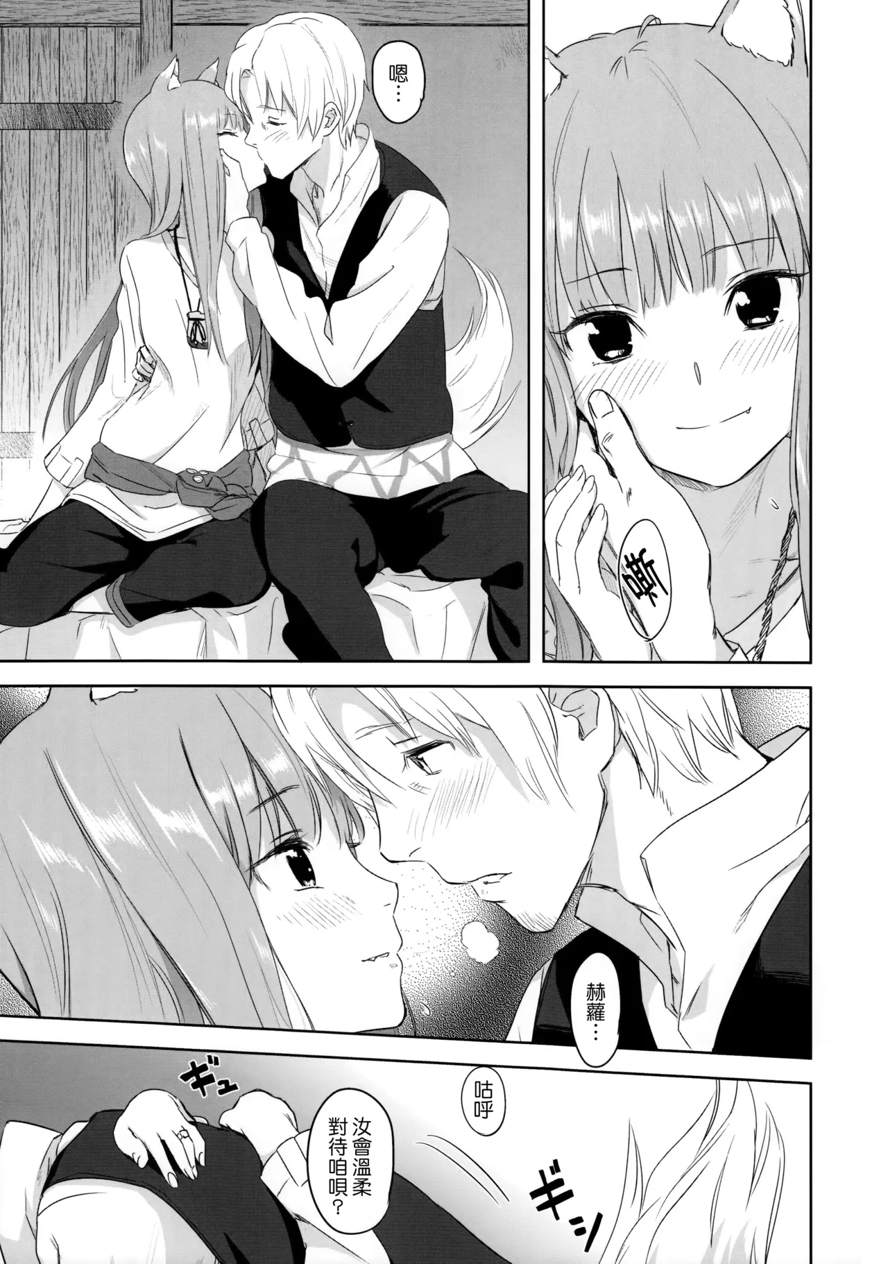 (C83) [Ajisaidenden (Kawakami Rokkaku, Takanashi Rei)] Harvest II (Spice and Wolf)  [Chinese] [Genesis漢化 & eve重嵌] image number 20