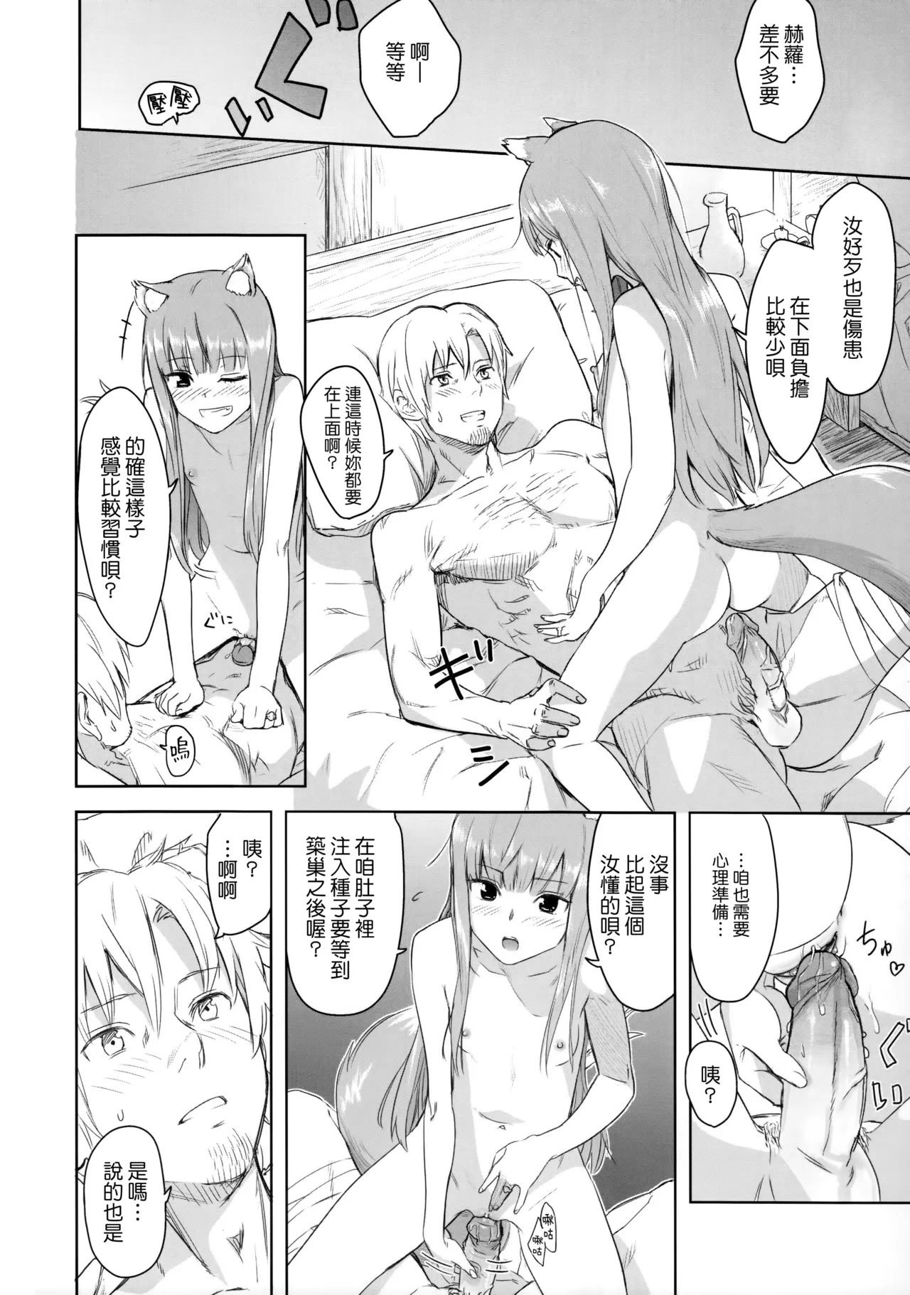 (C83) [Ajisaidenden (Kawakami Rokkaku, Takanashi Rei)] Harvest II (Spice and Wolf)  [Chinese] [Genesis漢化 & eve重嵌] image number 25