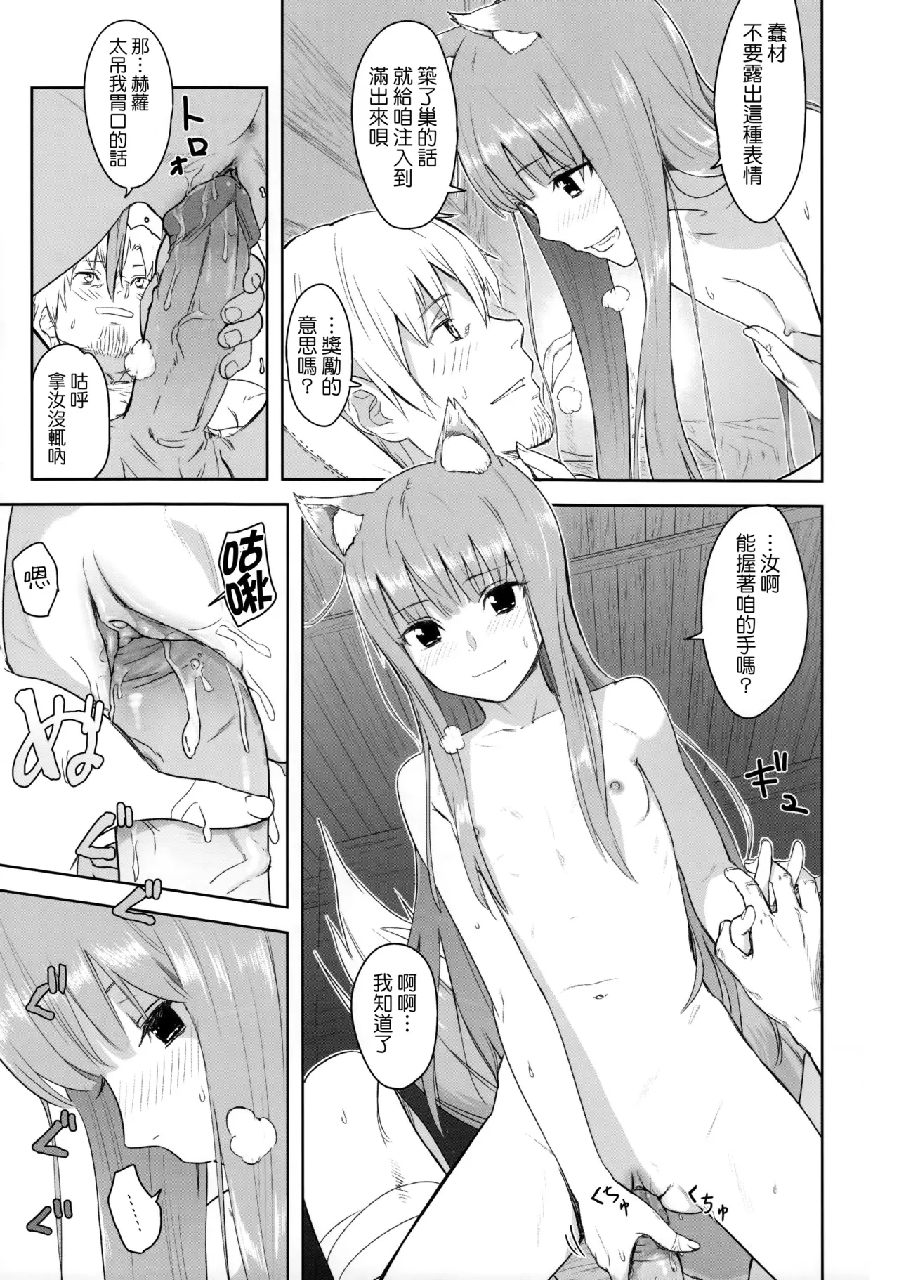 (C83) [Ajisaidenden (Kawakami Rokkaku, Takanashi Rei)] Harvest II (Spice and Wolf)  [Chinese] [Genesis漢化 & eve重嵌] image number 26