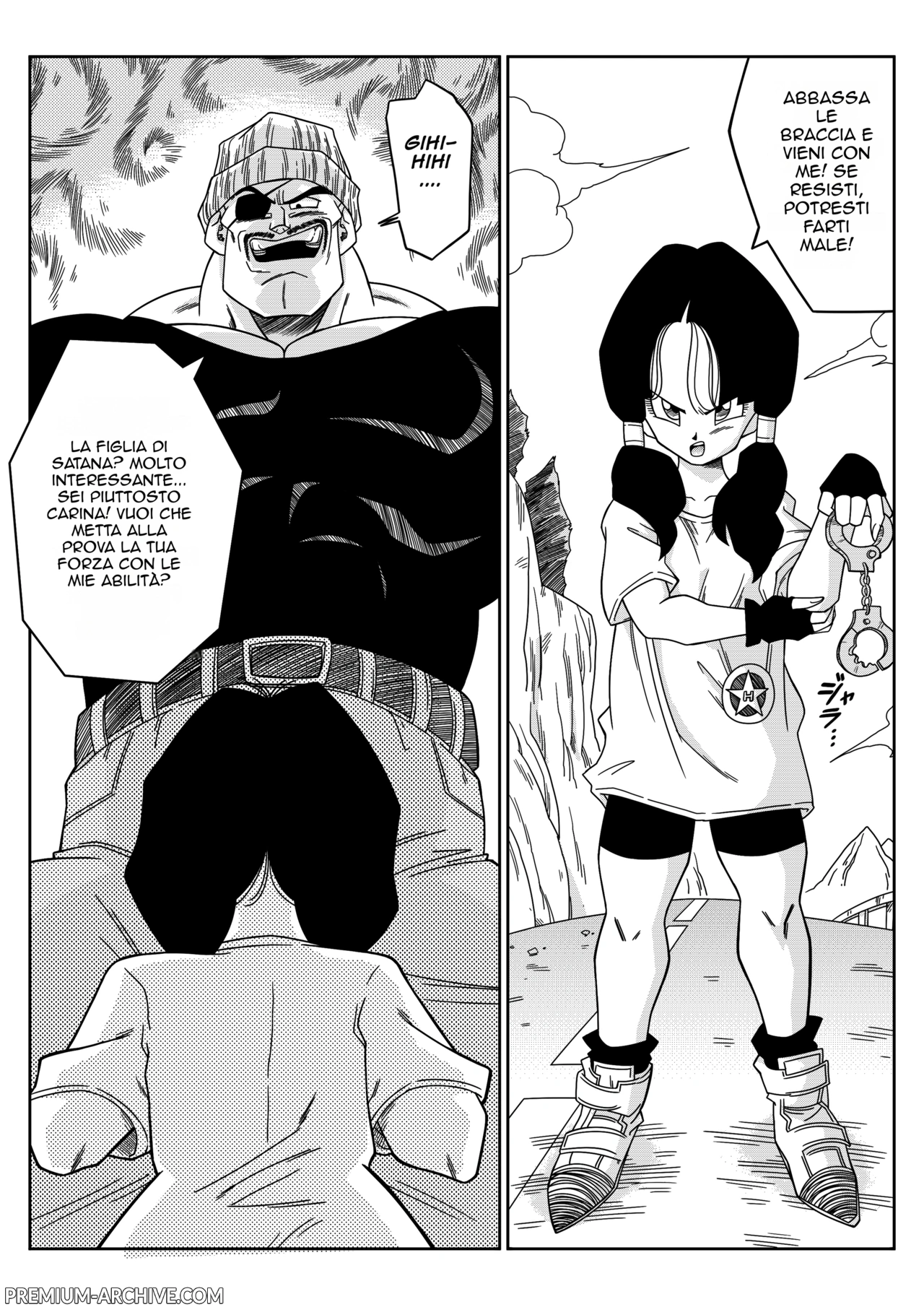 [Yamamoto] Heroine o Okashichae! | Eroina Sconfitta (Dragon Ball Z) [Italian] [Decensored] image number 4