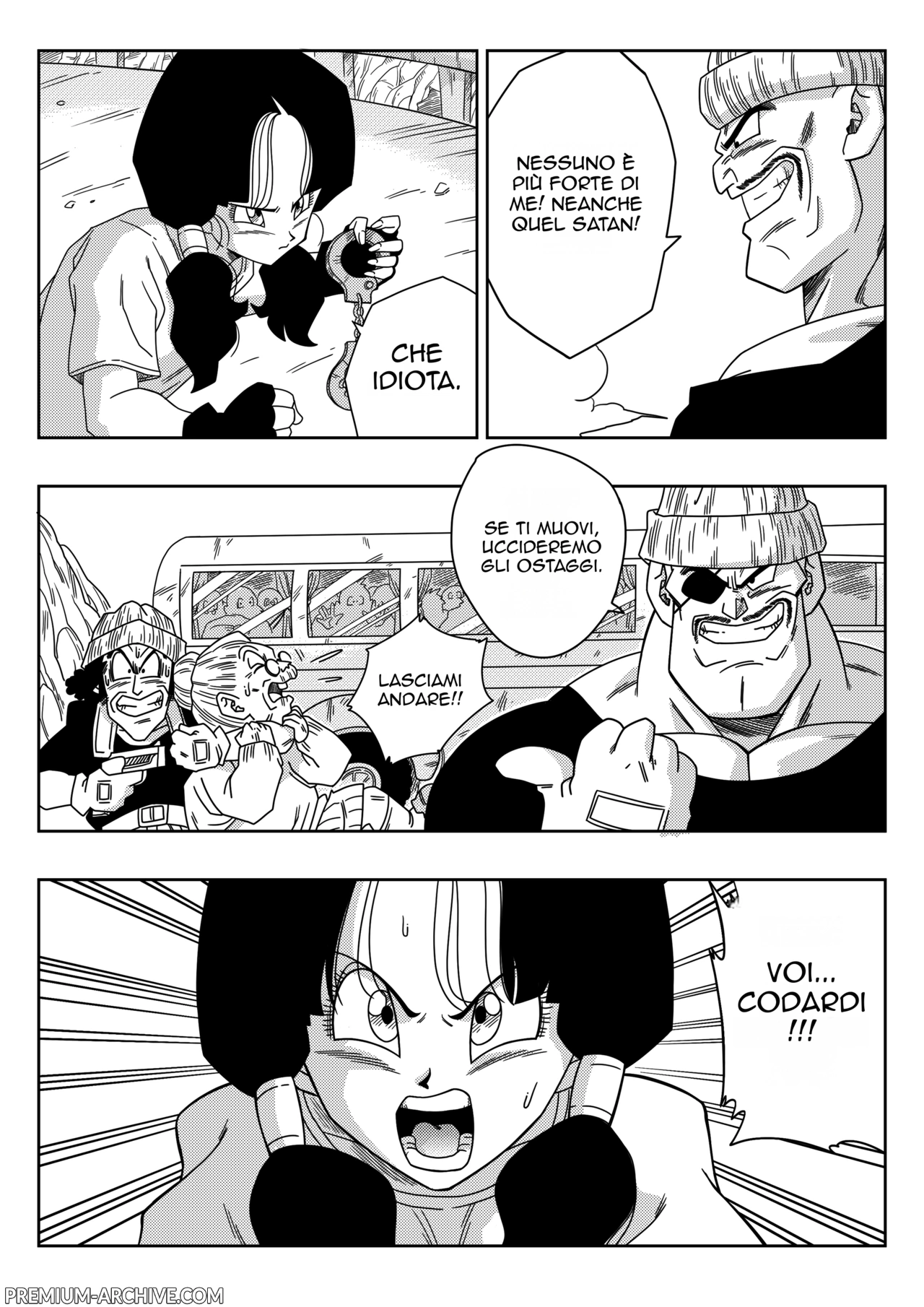 [Yamamoto] Heroine o Okashichae! | Eroina Sconfitta (Dragon Ball Z) [Italian] [Decensored] image number 5
