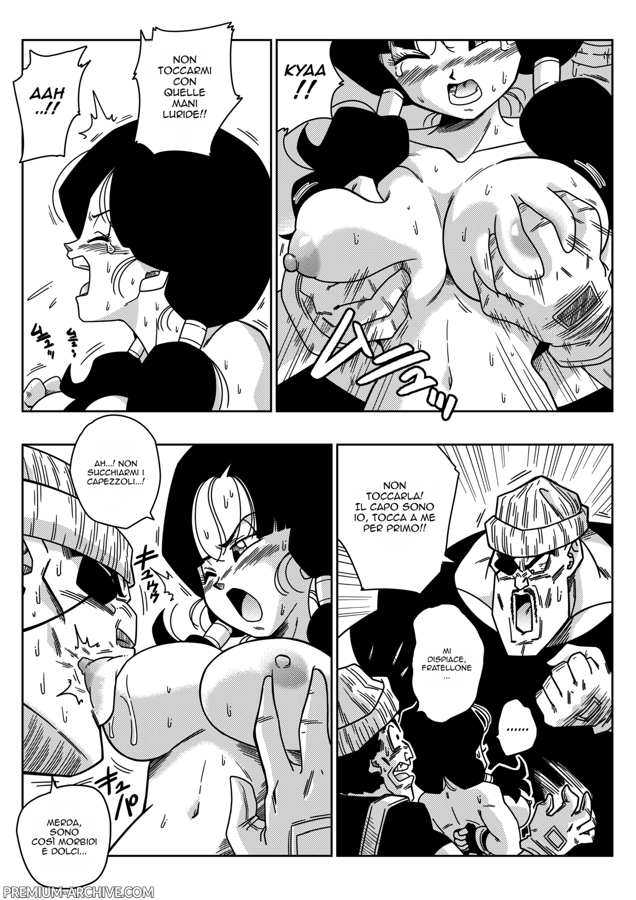 [Yamamoto] Heroine o Okashichae! | Eroina Sconfitta (Dragon Ball Z) [Italian] [Decensored] image number 7