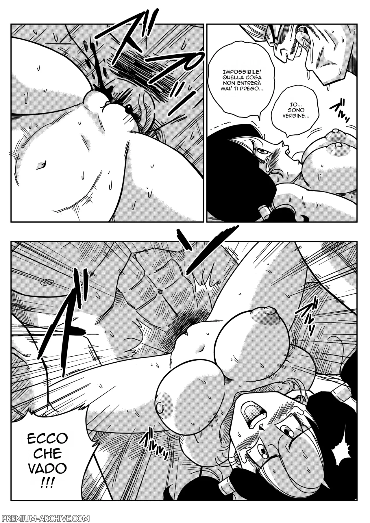[Yamamoto] Heroine o Okashichae! | Eroina Sconfitta (Dragon Ball Z) [Italian] [Decensored] image number 9