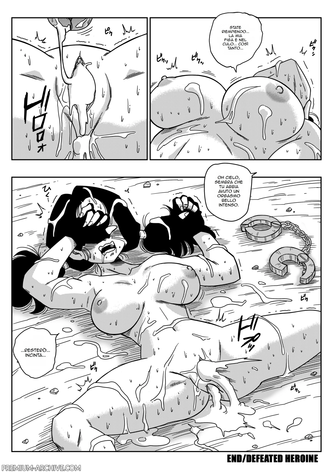 [Yamamoto] Heroine o Okashichae! | Eroina Sconfitta (Dragon Ball Z) [Italian] [Decensored] image number 18