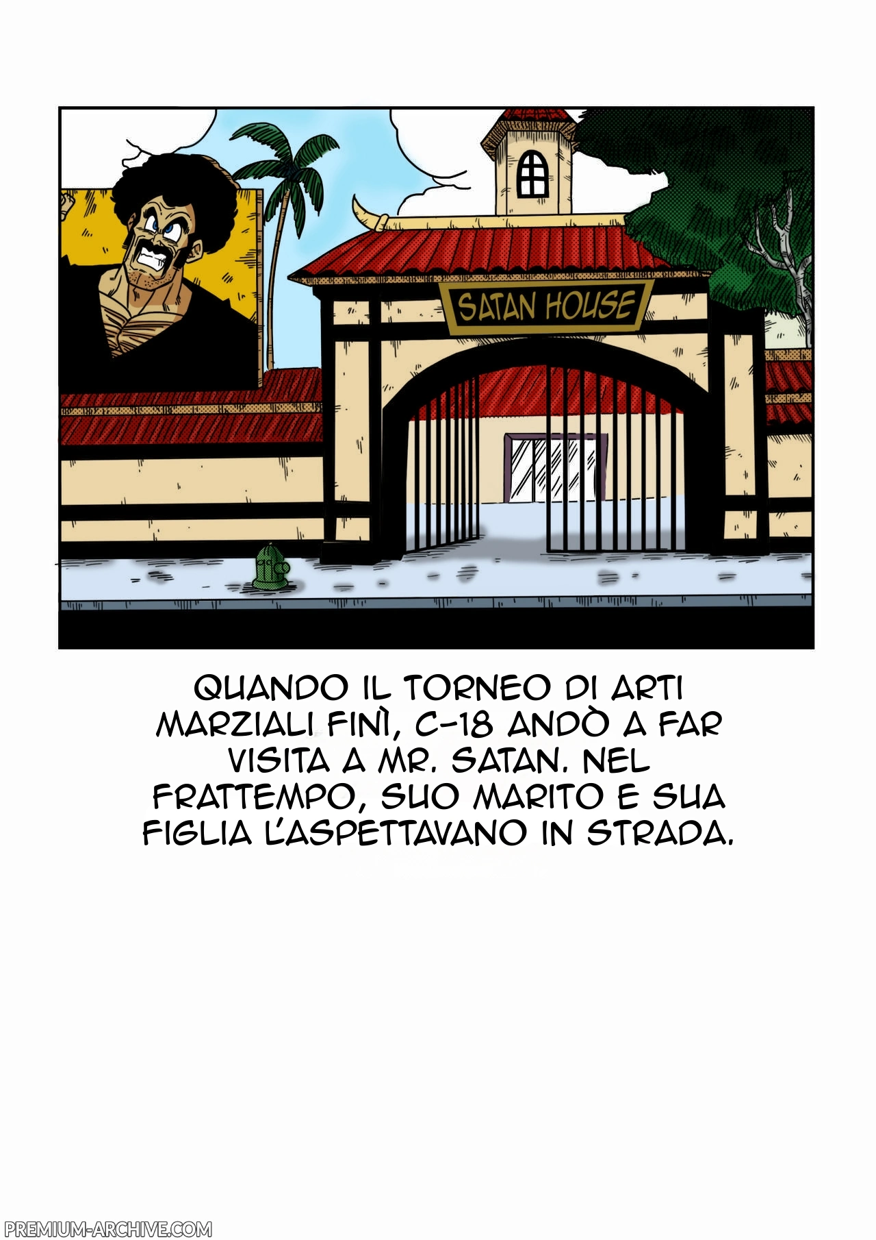 [Yamamoto] Mr. Satan vs Android 18 | Mr Satan Contro C-18 (Dragon Ball Z) [Italian] [Decensored] [Colored] image number 2