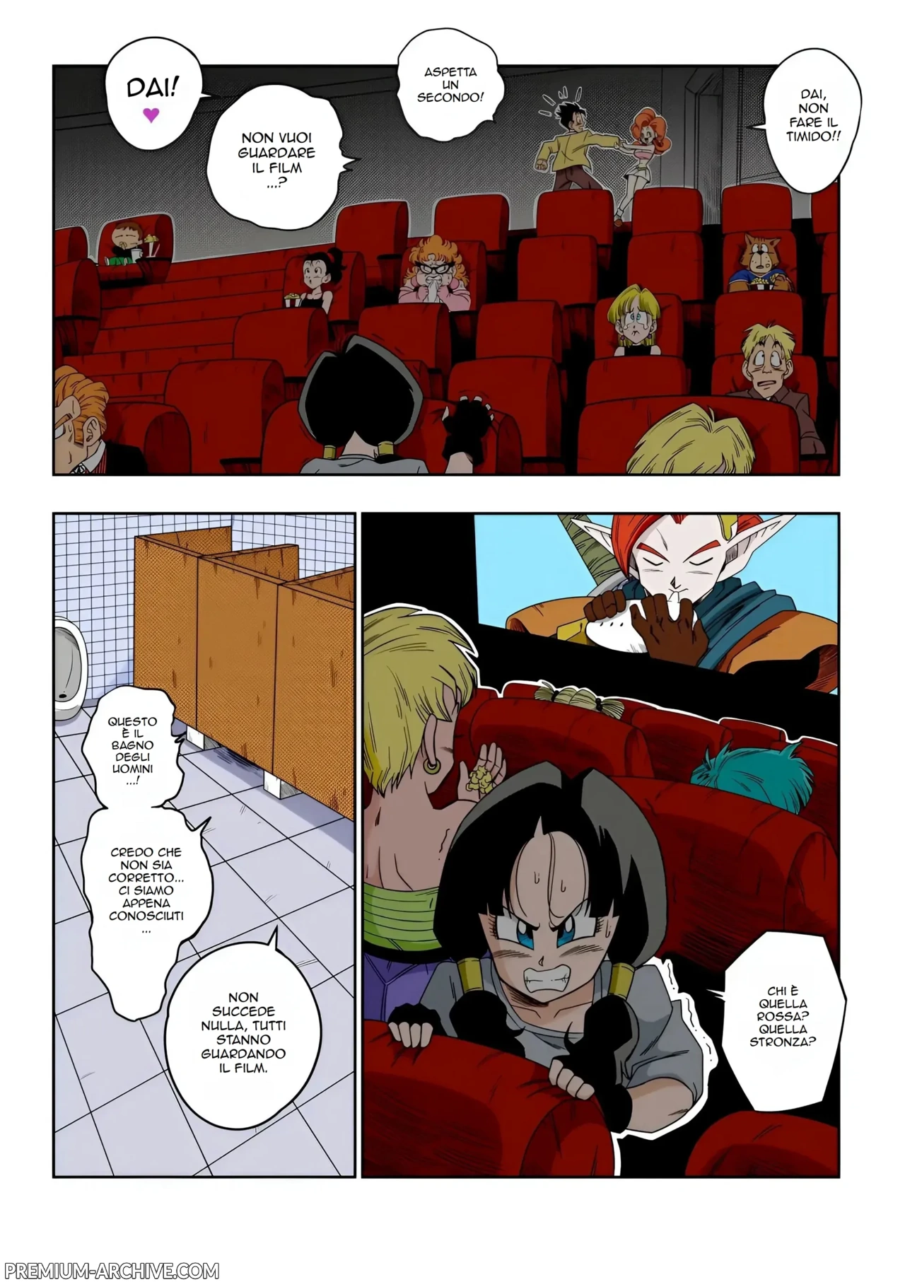 [Yamamoto Doujin (Yamamoto)] DagonBall - Love Triangle Z 6 | Triangolo Amoroso 6 (Dragon Ball Z) [Italian] [Colorized] 图片编号 12