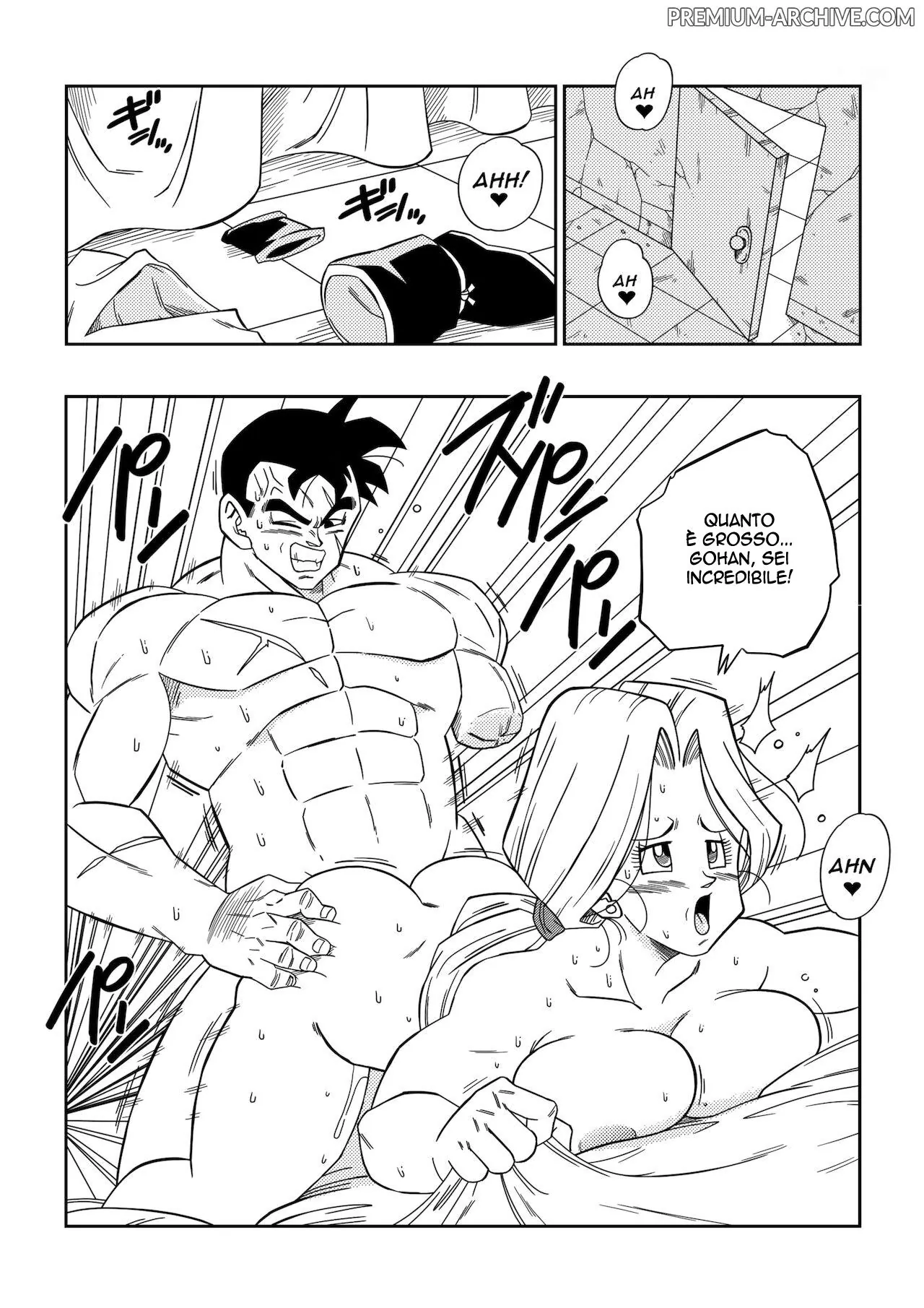[Yamamoto] Lost of sex in this Future! - BULMA and GOHAN  | Un Sacco di Sesso in Questo Futuro ! (Dragon Ball Z) [Italian] [Decensored] image number 5