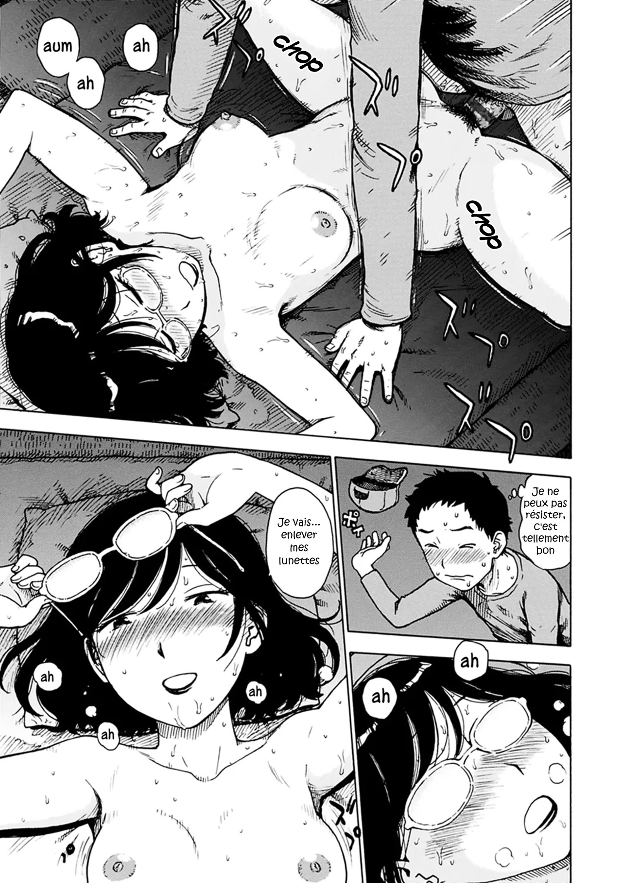 [Karma Tatsurou] Yobai Shinsei ¦ Demande de visite nocturne (Tomo ni Moyureba) [FRENCH] [robertlemoch] [Decensored] - TRADUIT 13eme image