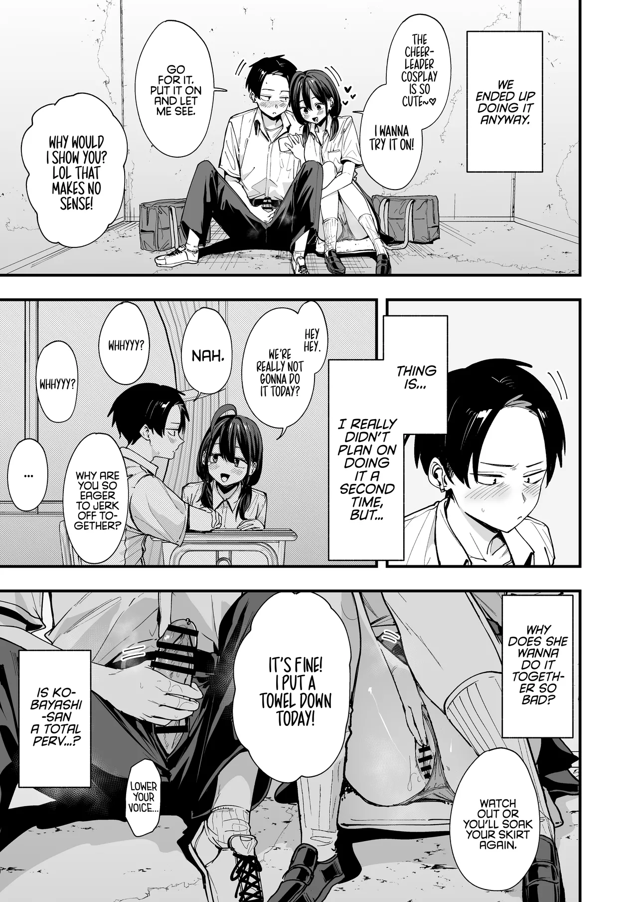 [Fuguta-ke] Tonari no Seki no Tomodachi to Issho ni Onanii Suru Hanashi | The Story About Masturbating Together With the Friend Who Sits Next to Me [English] 27eme image