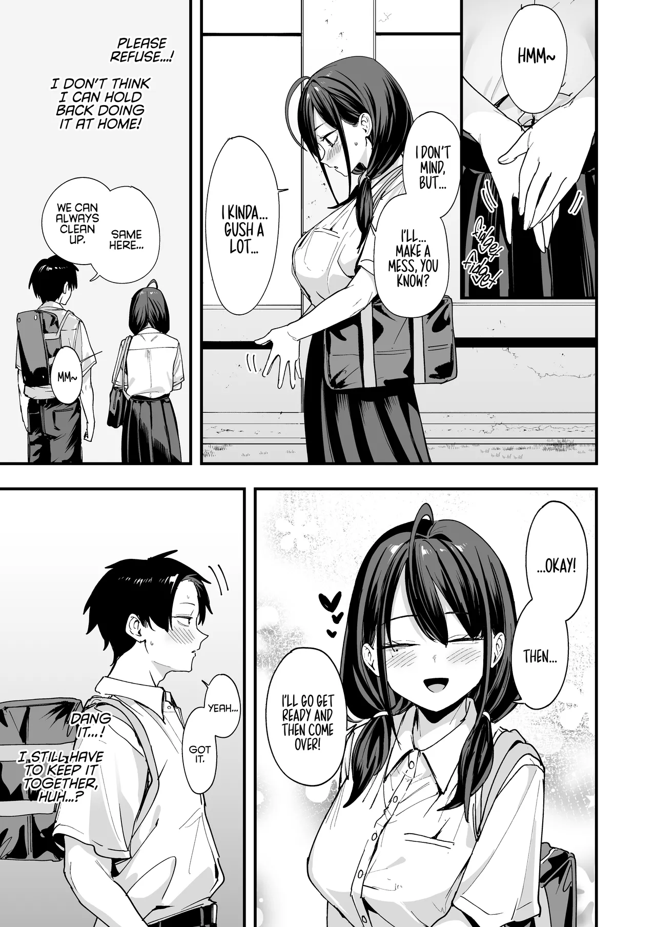 [Fuguta-ke] Tonari no Seki no Tomodachi to Issho ni Onanii Suru Hanashi | The Story About Masturbating Together With the Friend Who Sits Next to Me [English] 37eme image