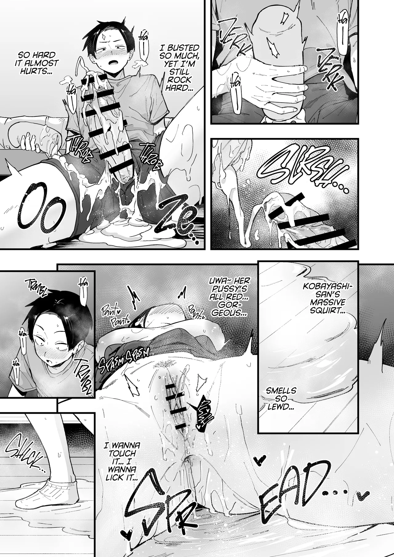 [Fuguta-ke] Tonari no Seki no Tomodachi to Issho ni Onanii Suru Hanashi | The Story About Masturbating Together With the Friend Who Sits Next to Me [English] 47eme image