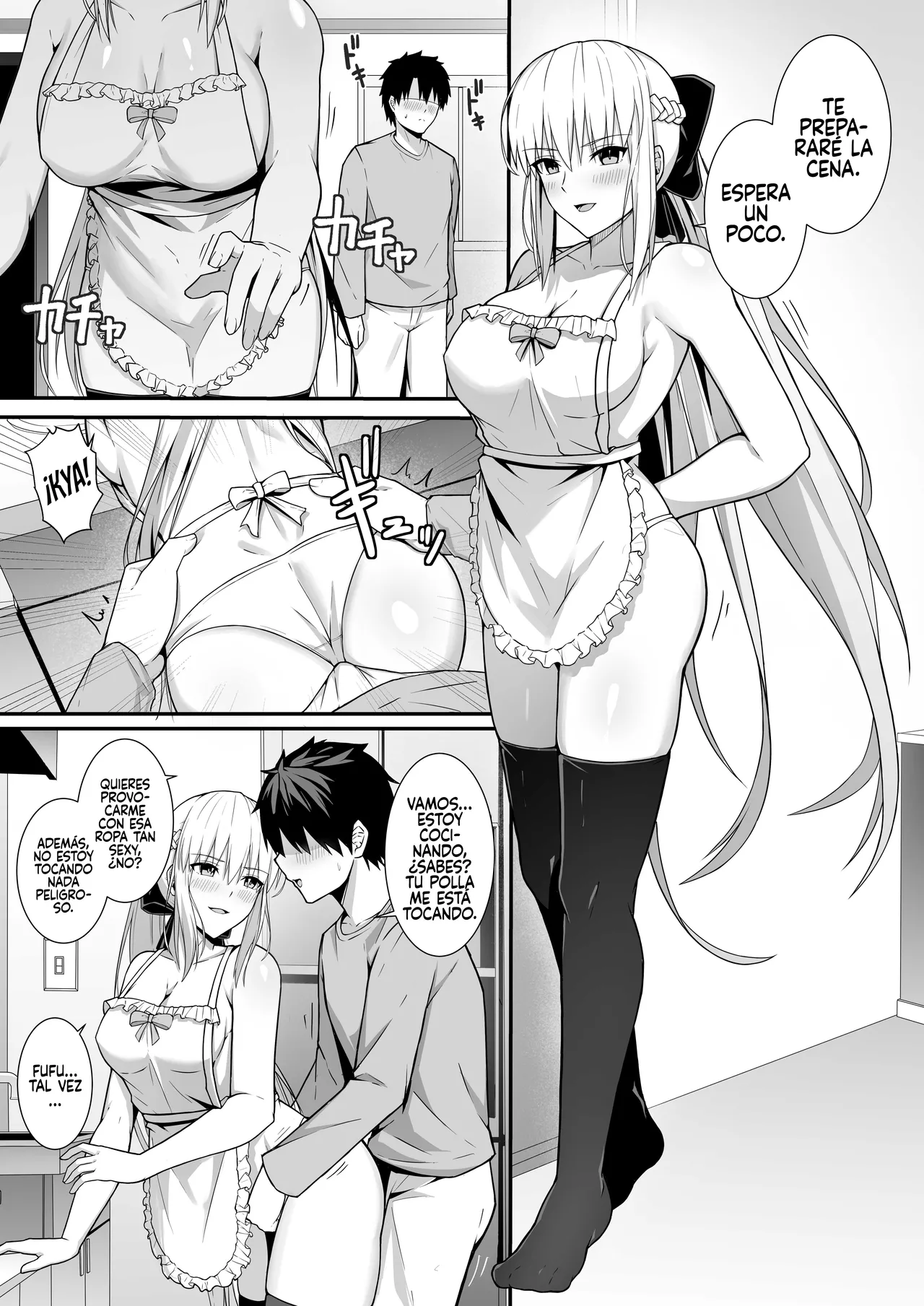 [Natsuzame] Morgan Heika to Shinkon Seikatsu (Fate Grand Order) [Spanish] [Rakuen Translations] [Digital] Bildnummer 10