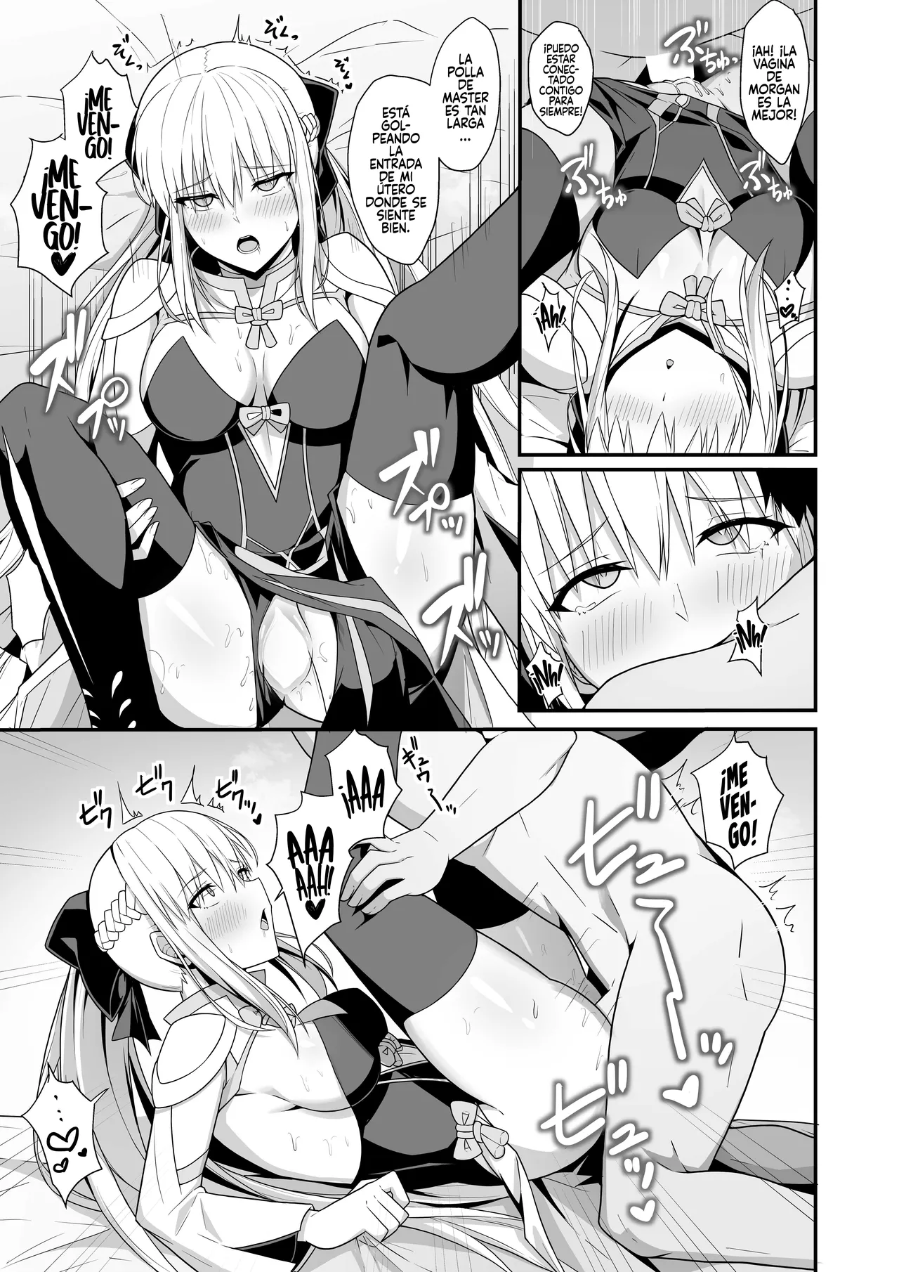 [Natsuzame] Morgan Heika to Shinkon Seikatsu (Fate Grand Order) [Spanish] [Rakuen Translations] [Digital] Bildnummer 20